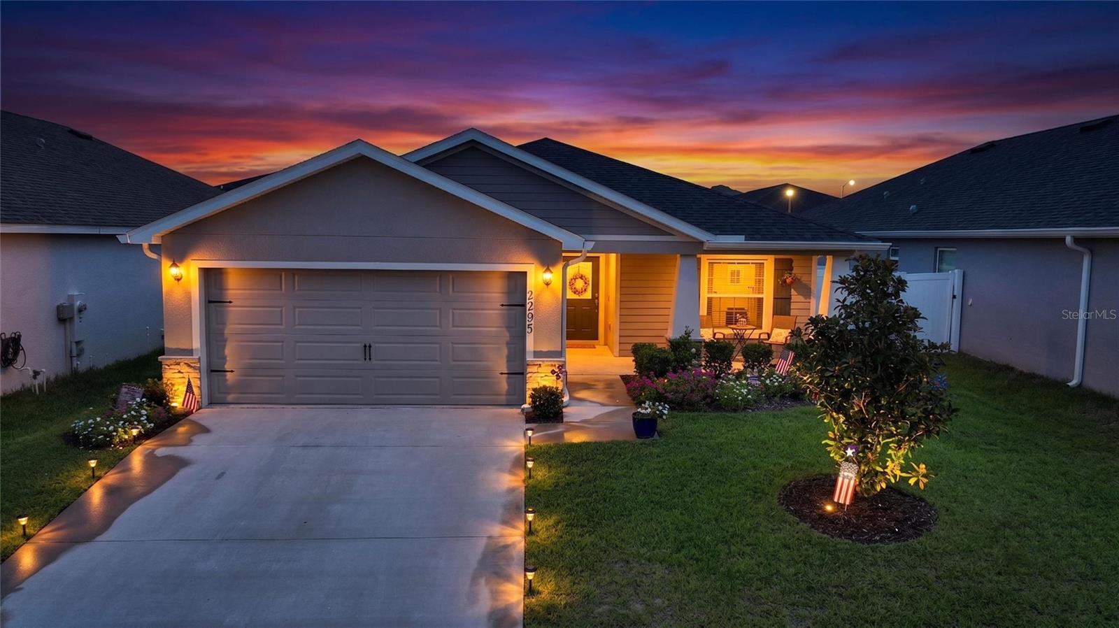 Front View Sunset - 2295 SUNSET WAY, DAVENPORT