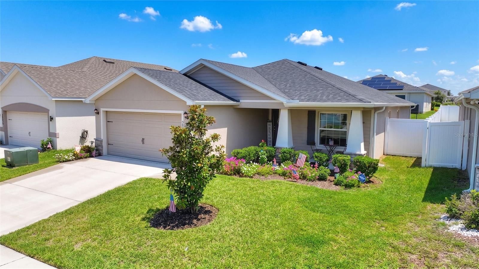 Front View Magnolia Tree - 2295 SUNSET WAY, DAVENPORT