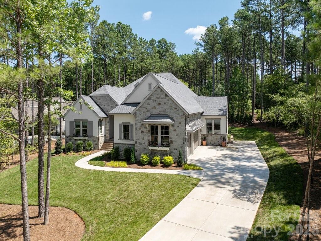 French Cottage Elevation - 3098 Sherman Drive, Lancaster