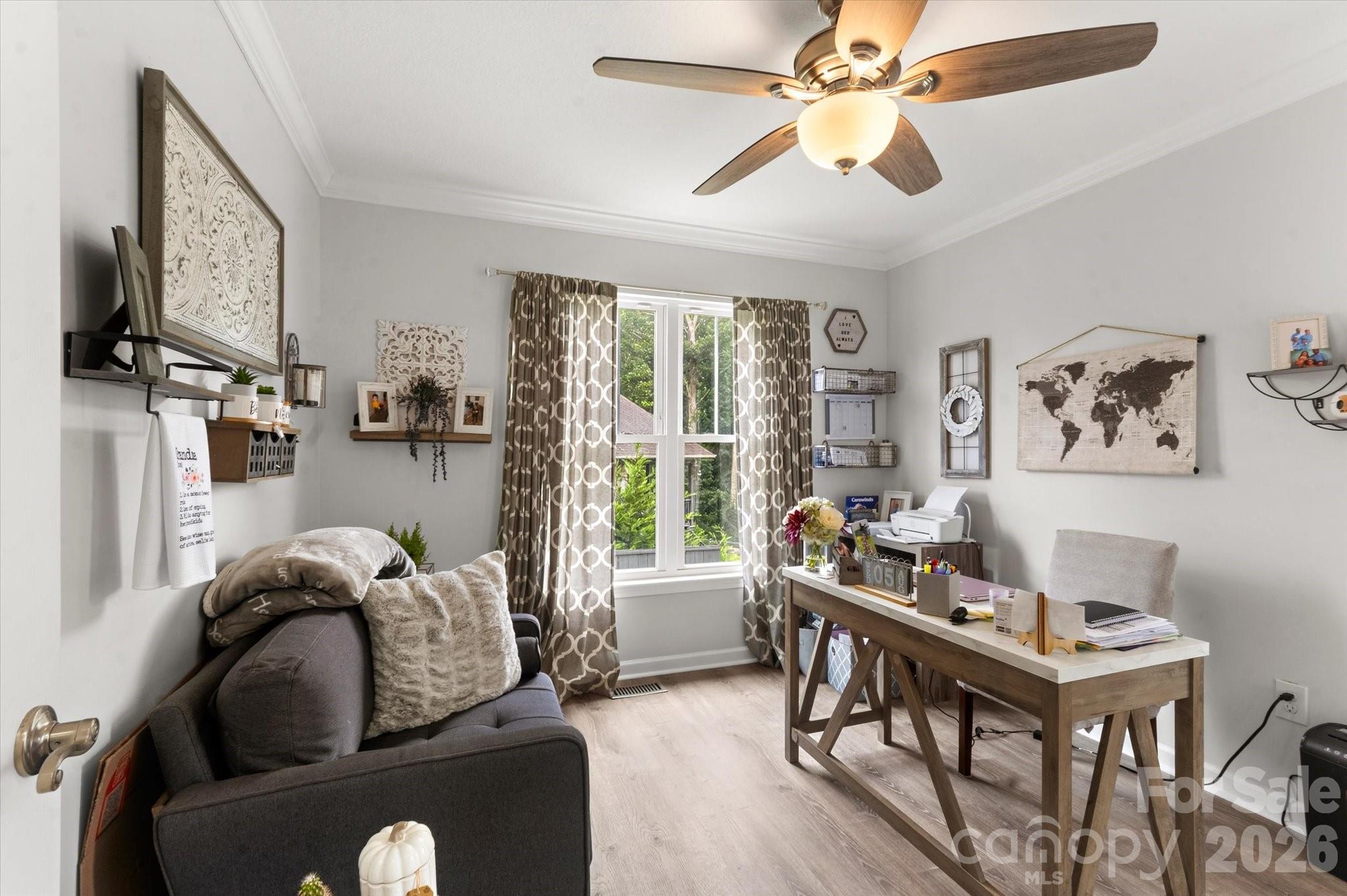 Main Floor Bedroom/Office/Flex Space - 100 Victoria Springs Drive, Flat Rock