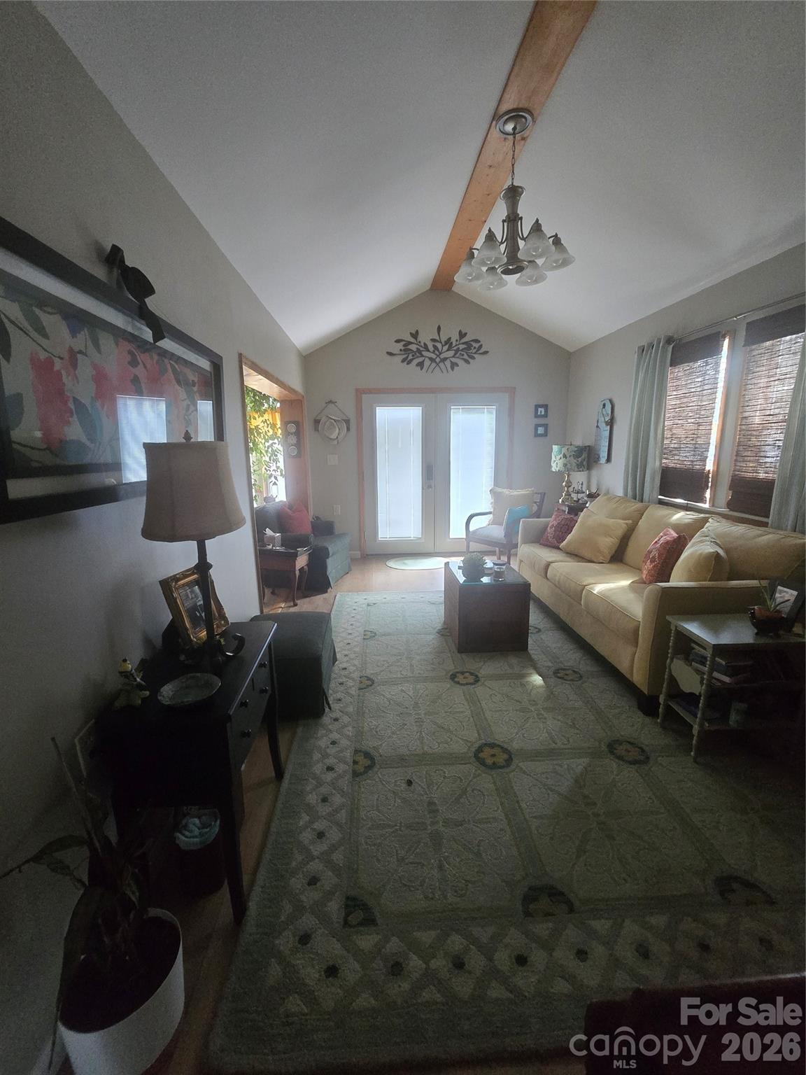 View of living area from doorway in second bedroom - 110 Twin Bluff Trail, Mount Gilead