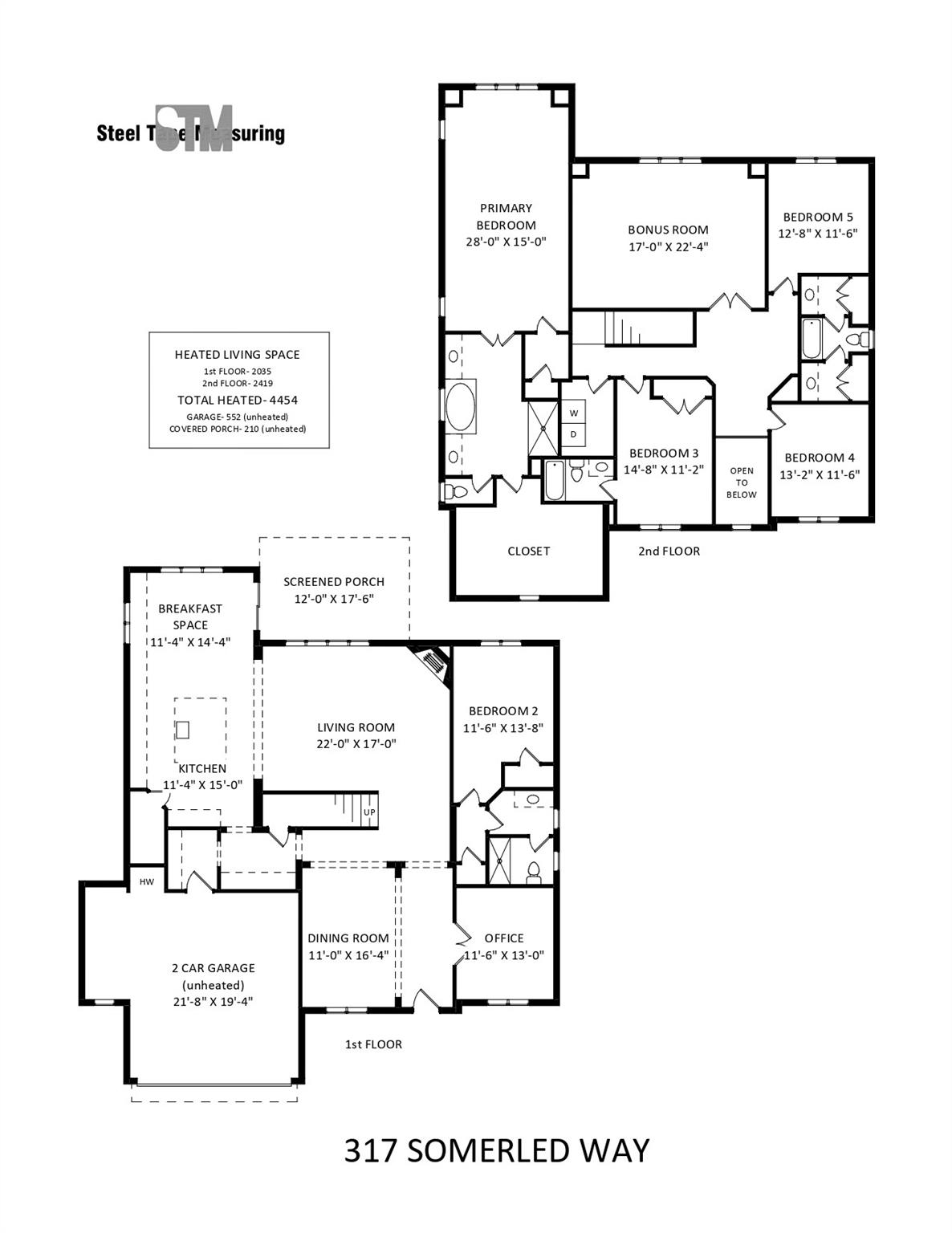 Floor Plan - 317 Somerled Way, Waxhaw