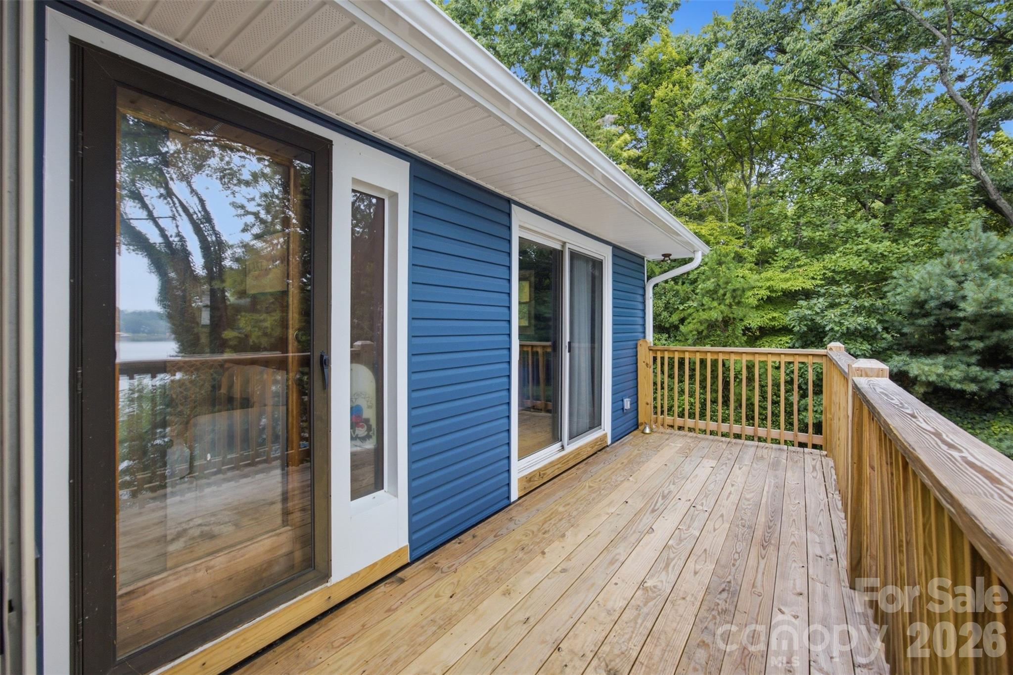 Back Deck off Primary Bedroom - 7016 Hyde Street, Sherrills Ford