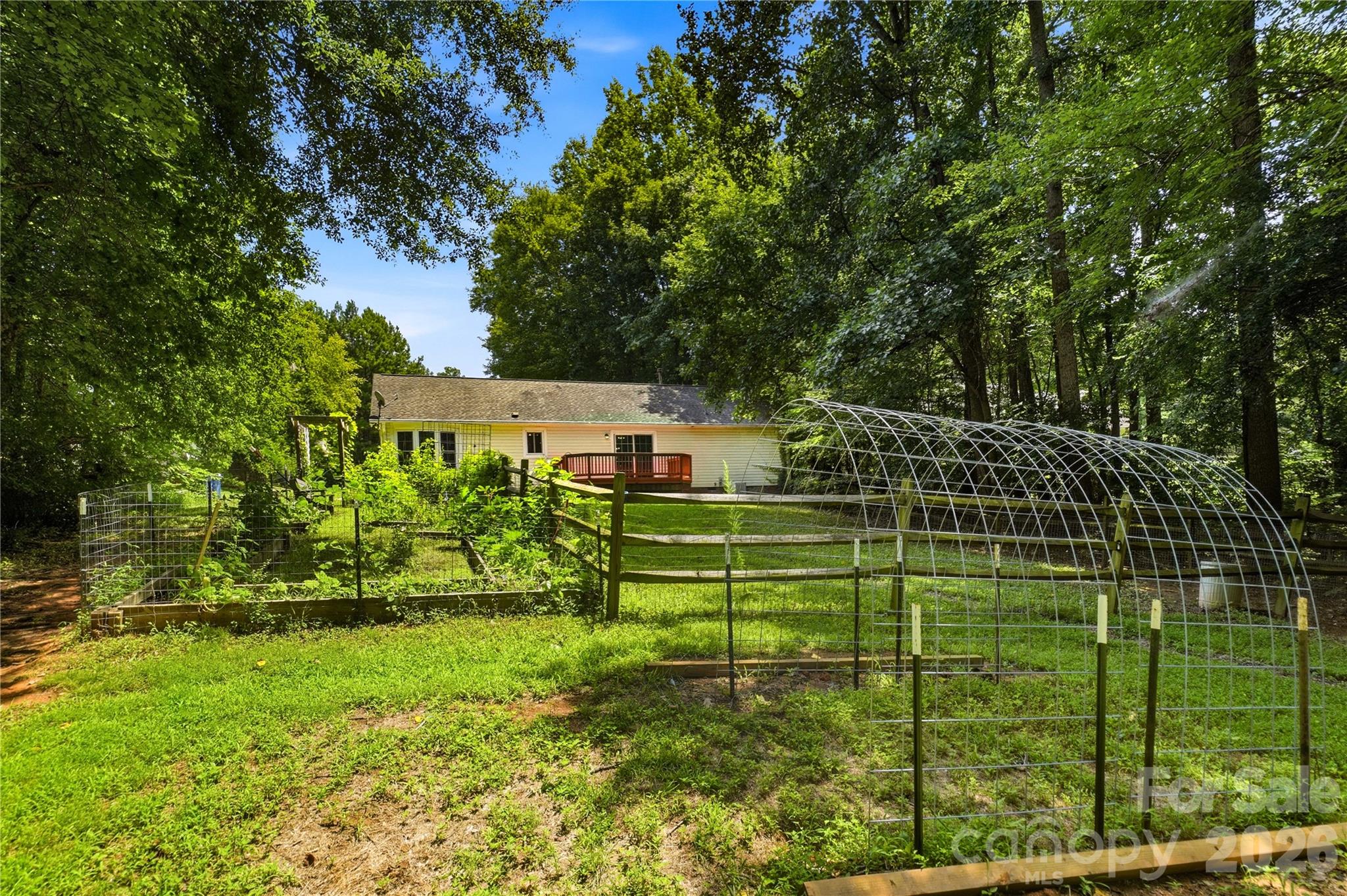 Another view of backyard - 3555 Lake Bluff Drive, Sherrills Ford