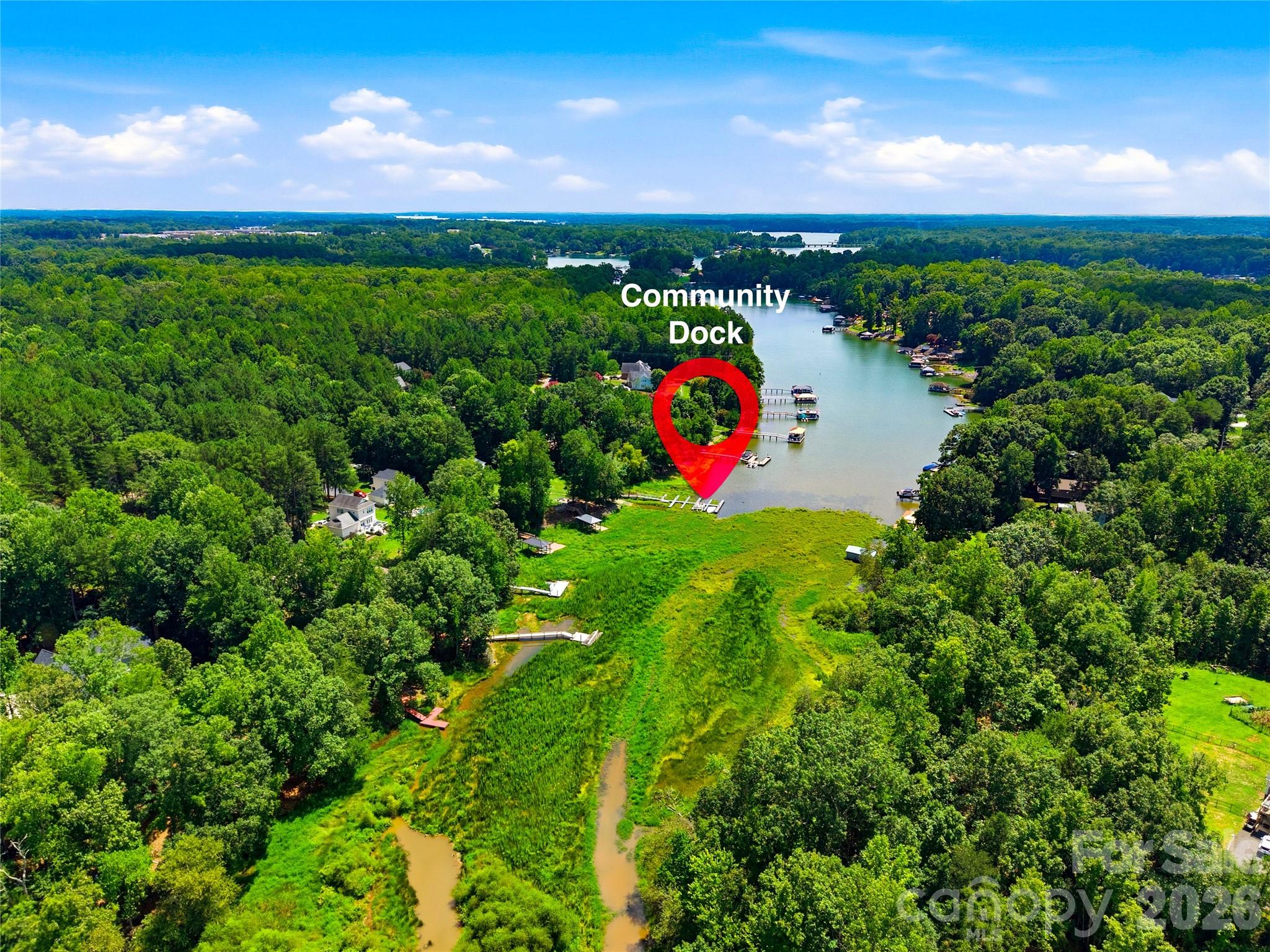 Community dock area. - 3555 Lake Bluff Drive, Sherrills Ford