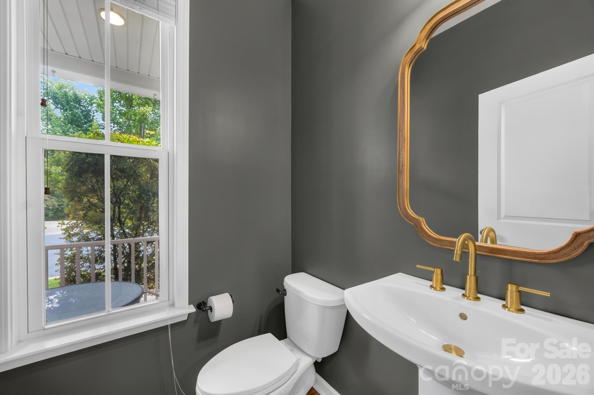 1/2 bath downstairs - 1004 Hawker Road, Matthews