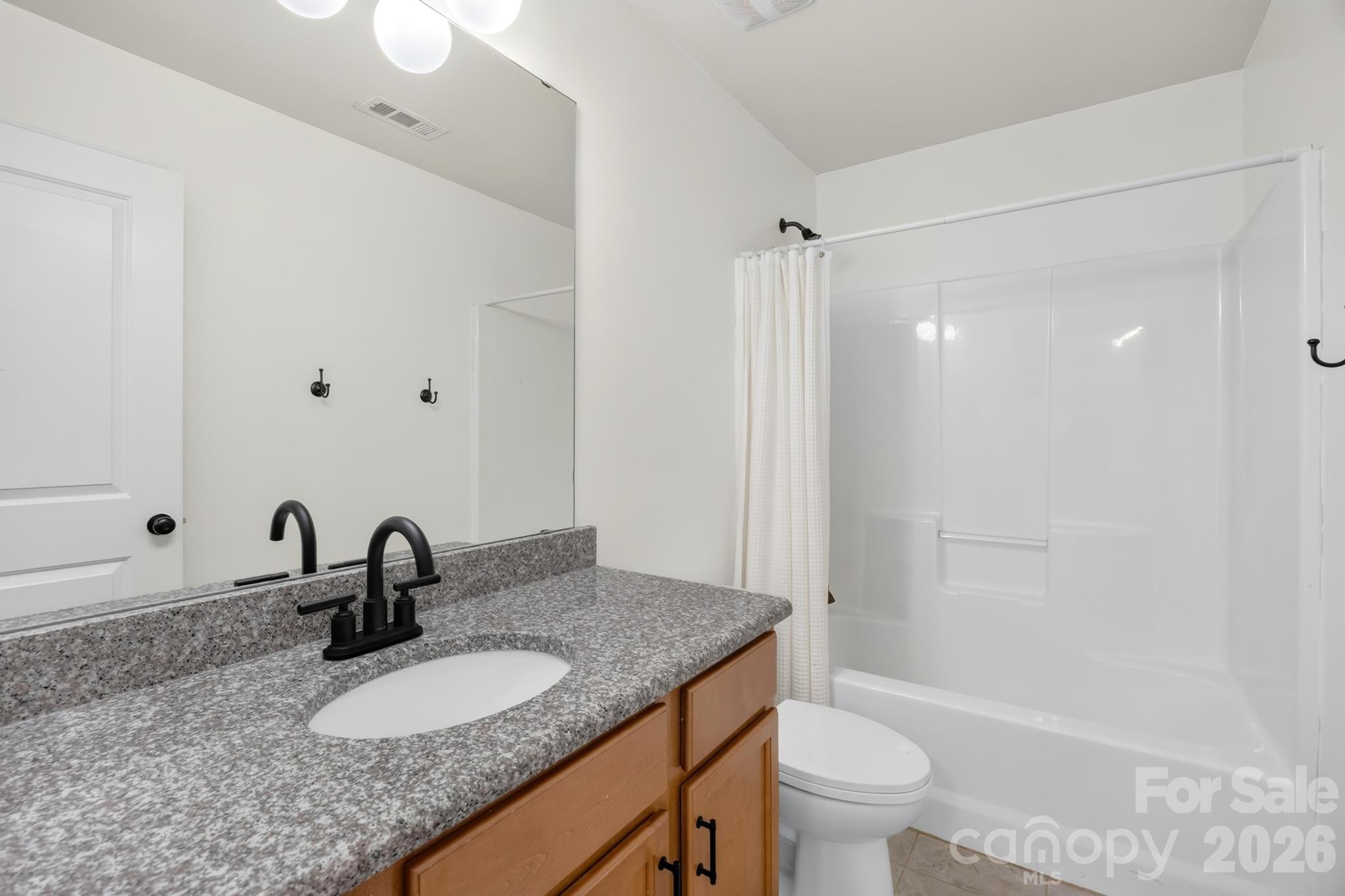 Full bath - upstairs - 1004 Hawker Road, Matthews