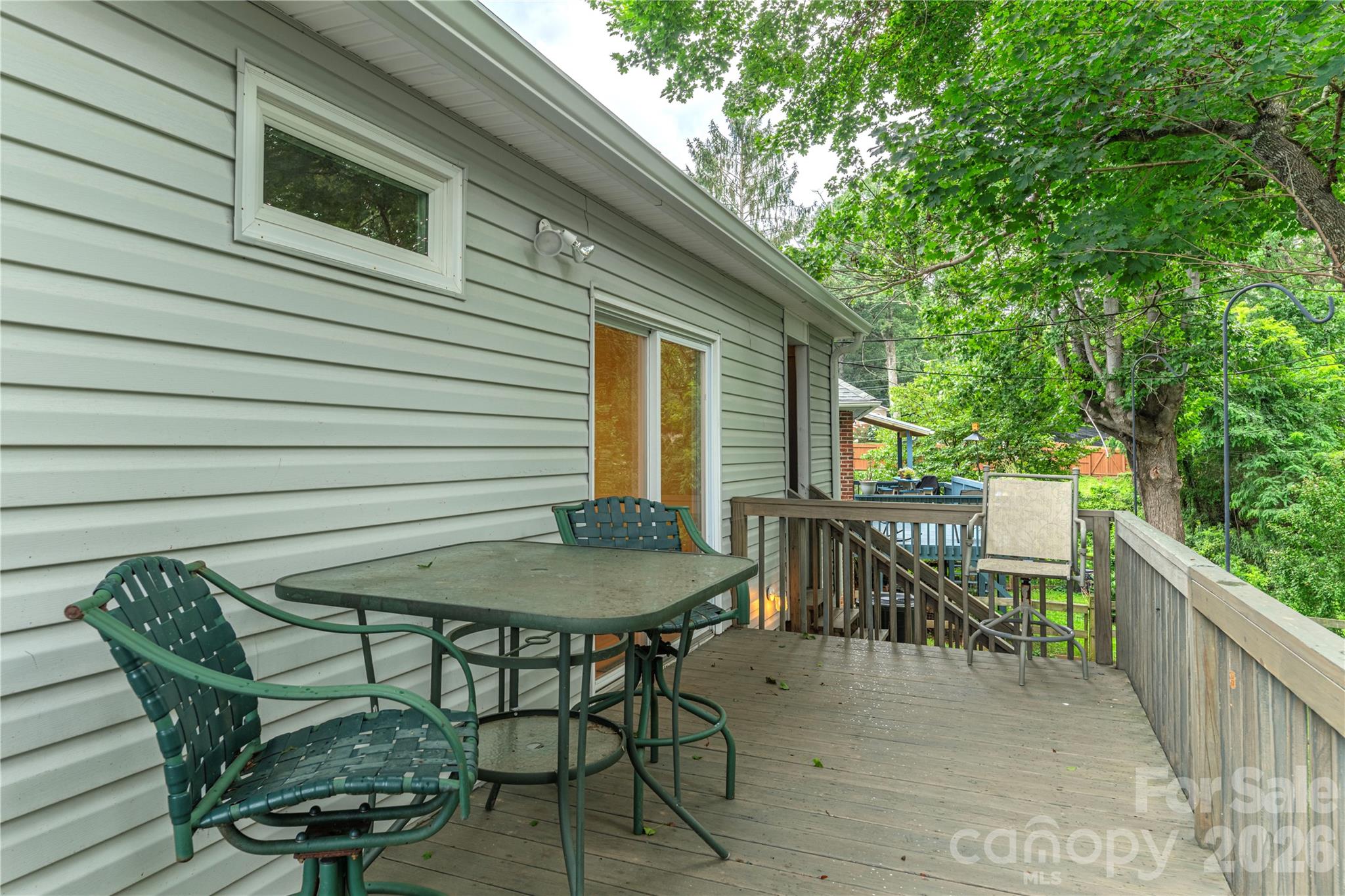 Back deck - 3 Enka Oak Street, Candler