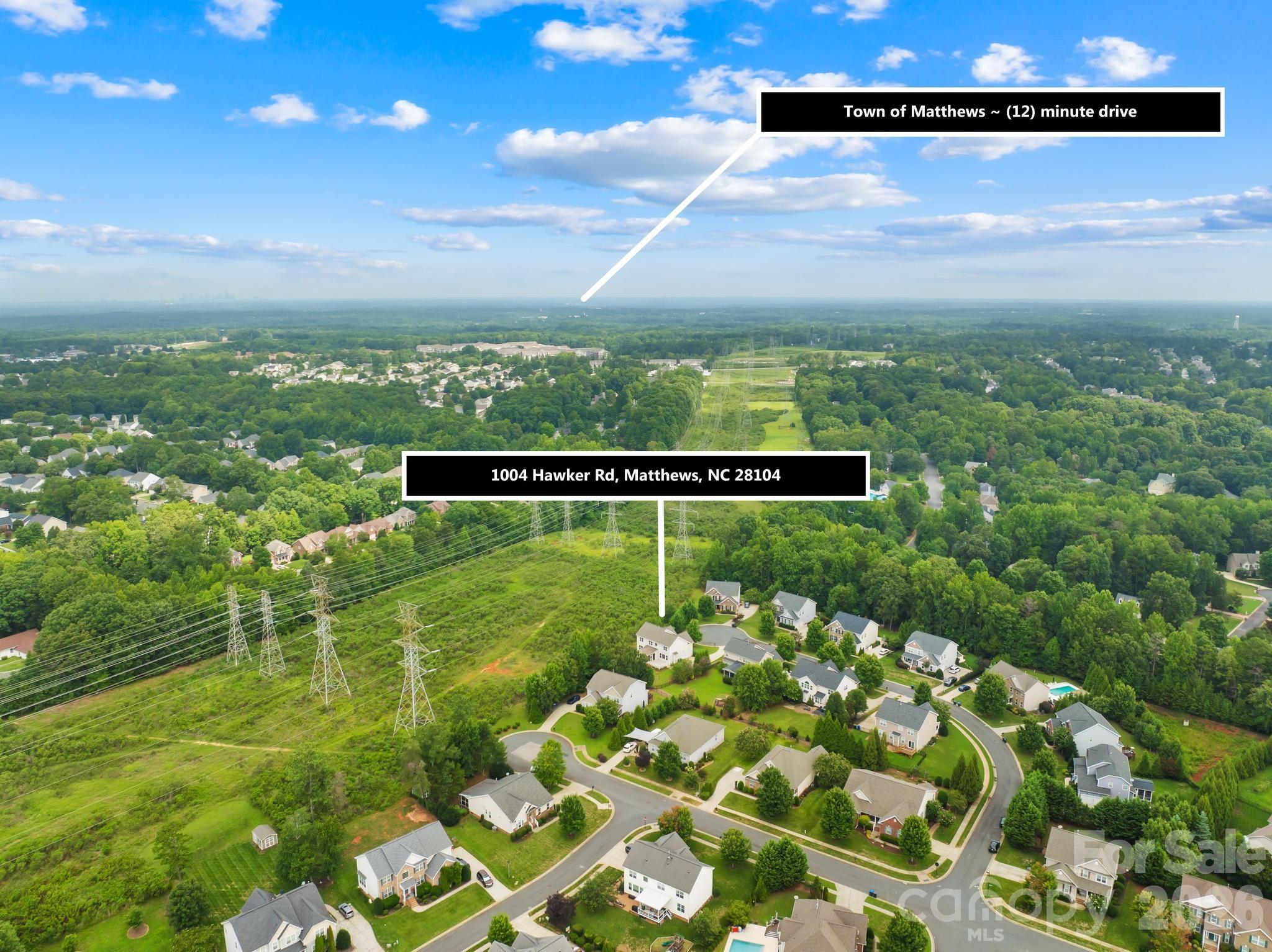 Close to All things Matthews and Charlotte - 1004 Hawker Road, Matthews