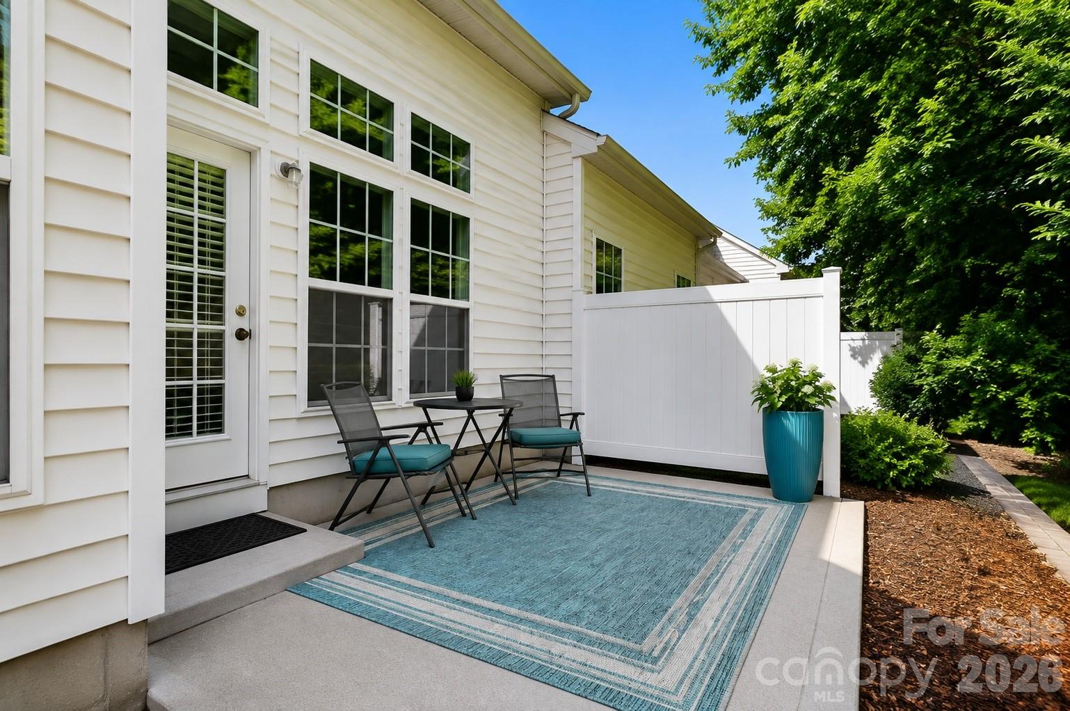 Staged Patio - 225 Horizon Circle, Rock Hill