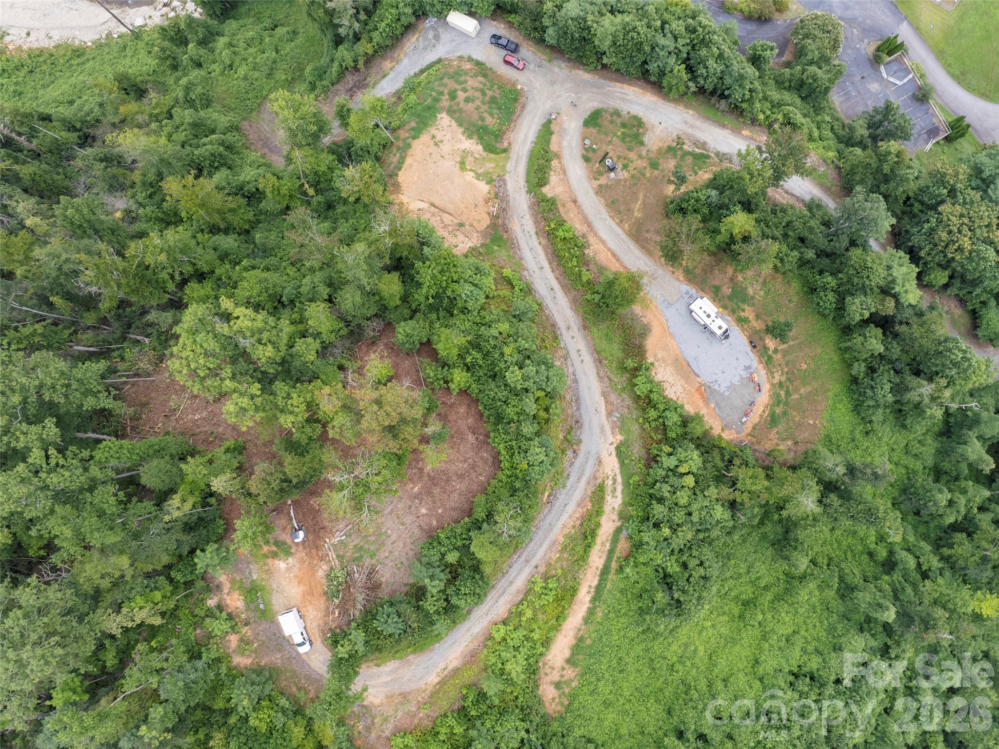 Drone photo showing 5 lots - 213 Three Rivers Drive, Hendersonville