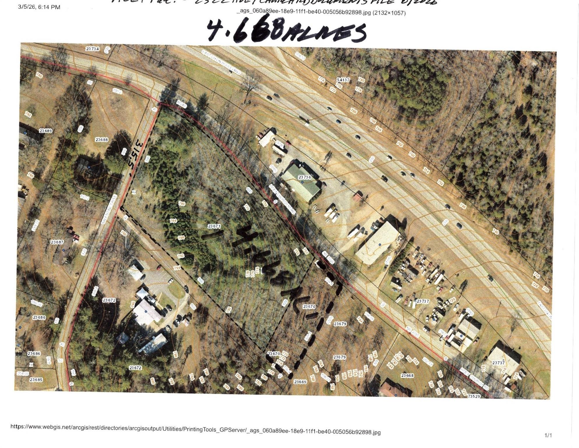 Acreage at 2330 HOEY CHURCH Road, Shelby, photo 2 of 10