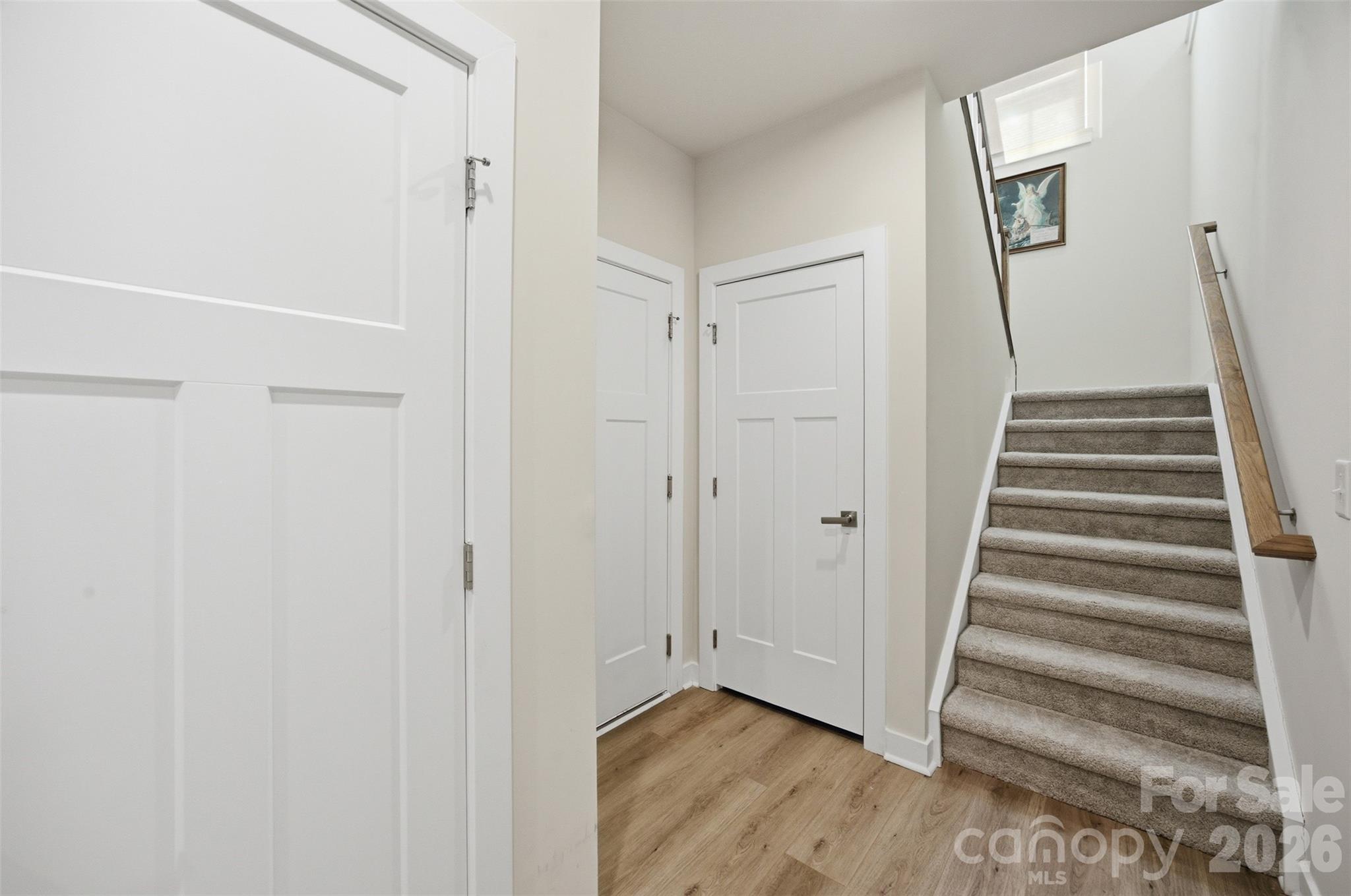 Hallway for garage and upstairs - 6428 Cambridge Drive, Harrisburg