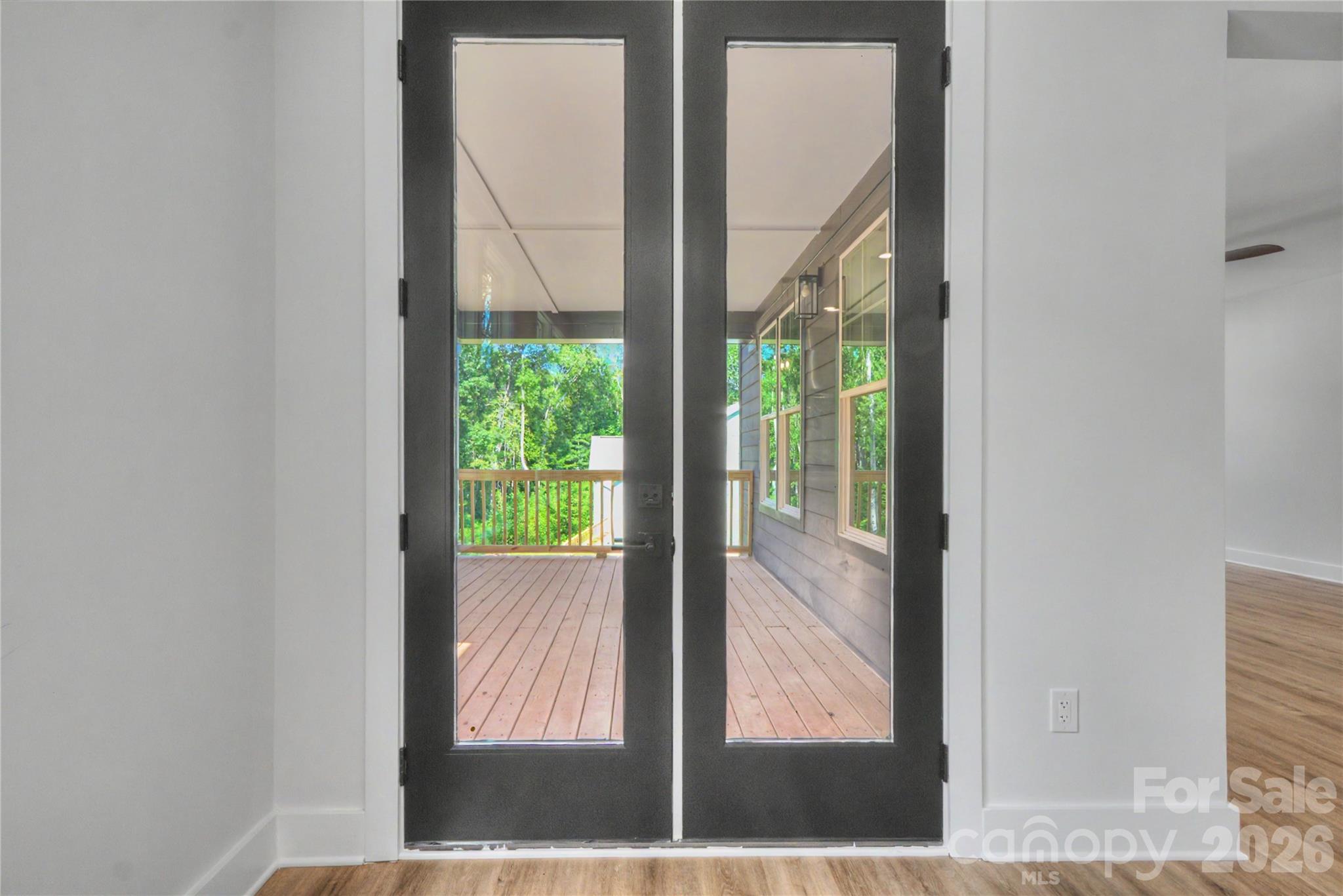 Doors to rear porch - 3159 Timber Run Lane, Maiden