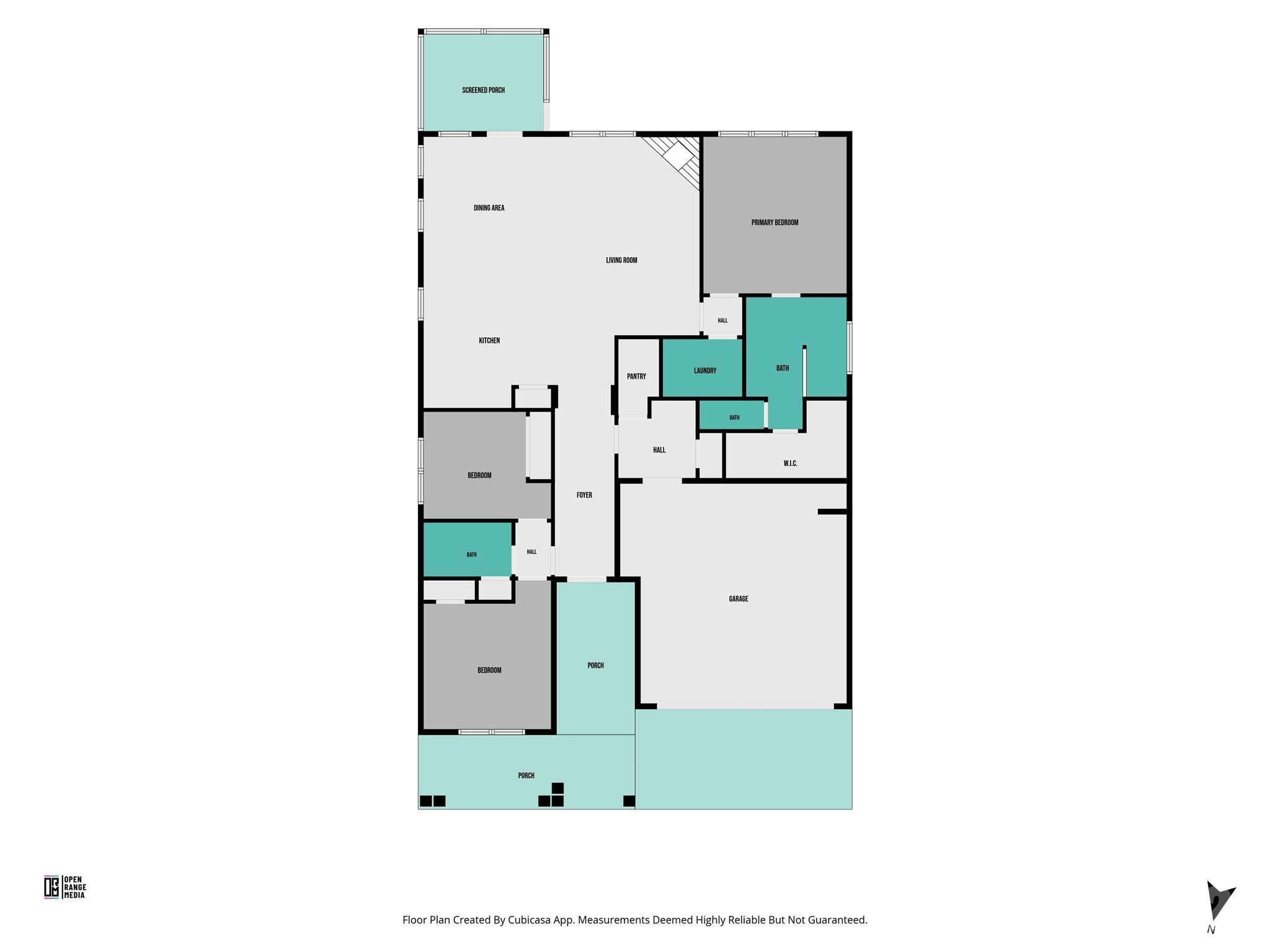 Floor Plam - 13704 Berkley Avenue, Huntersville