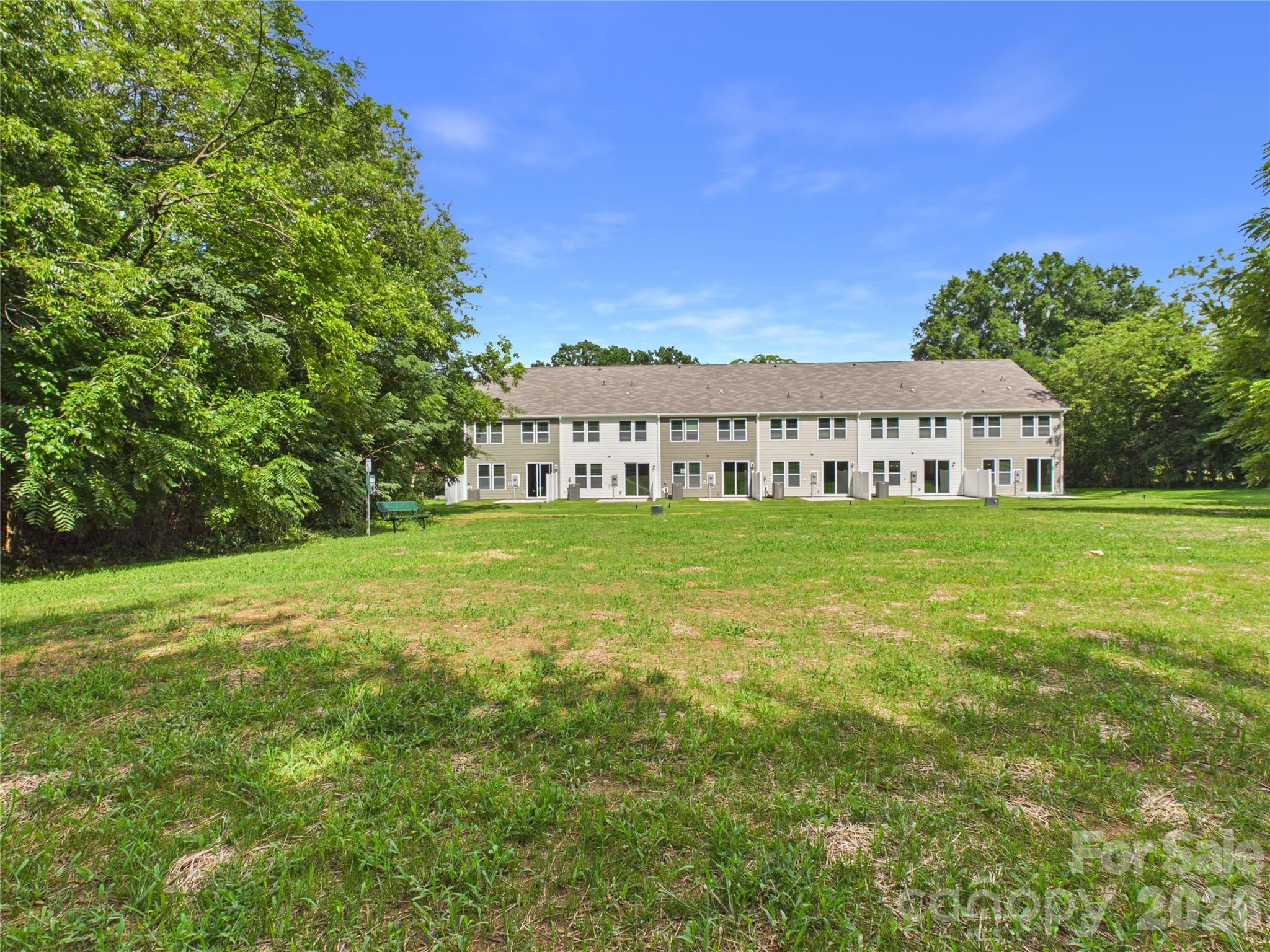 Townhomes back to a large common open space - 105 Dilling Street N, Kings Mountain