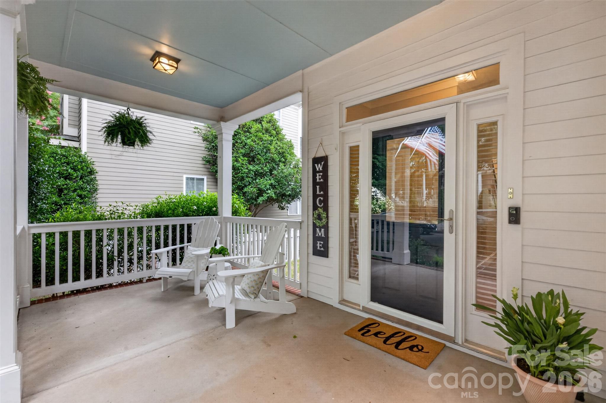 Rocking Chair Front Porch - 15829 Trenton Place Road, Huntersville