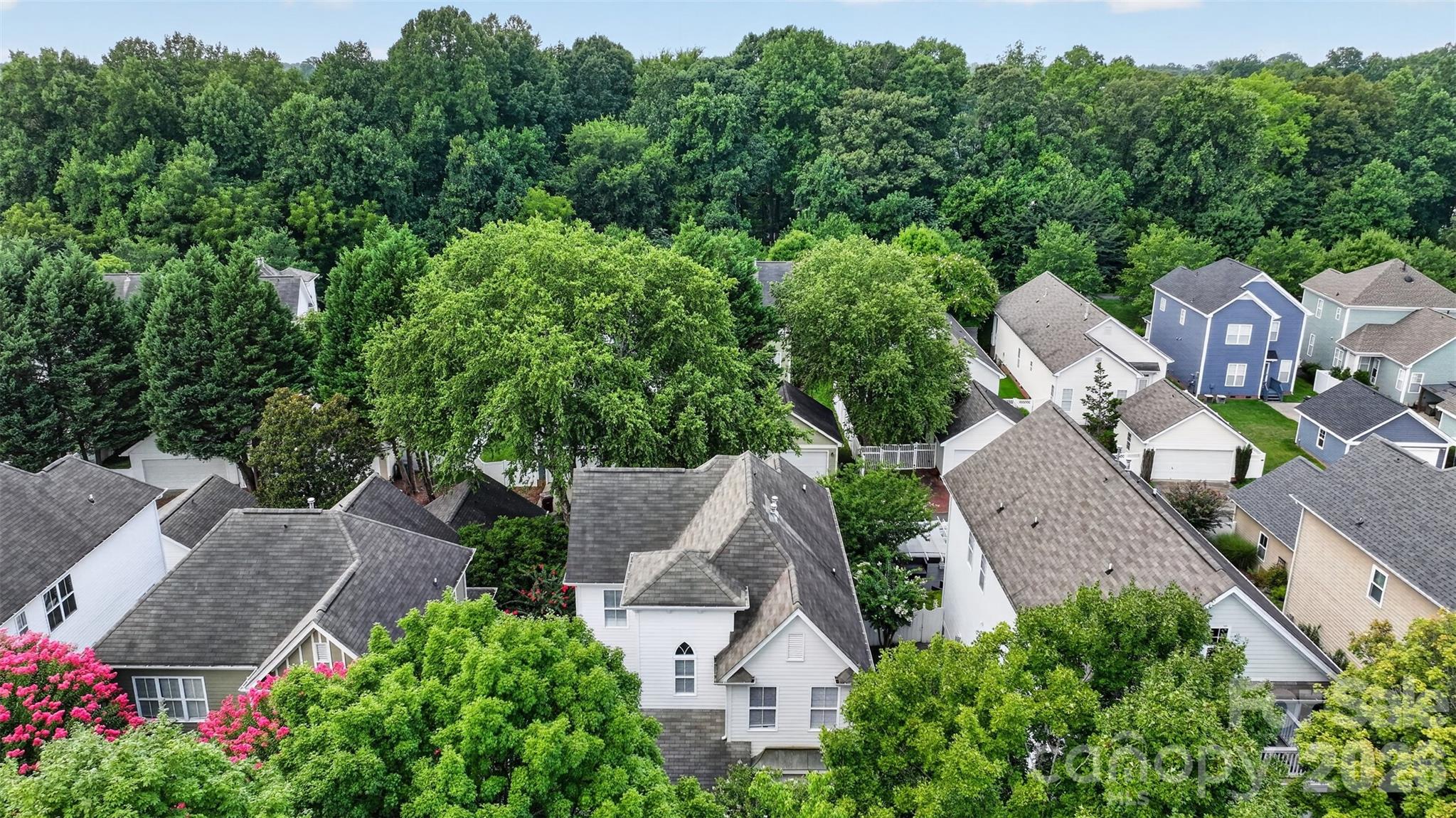 Rear Aerial View - 15829 Trenton Place Road, Huntersville