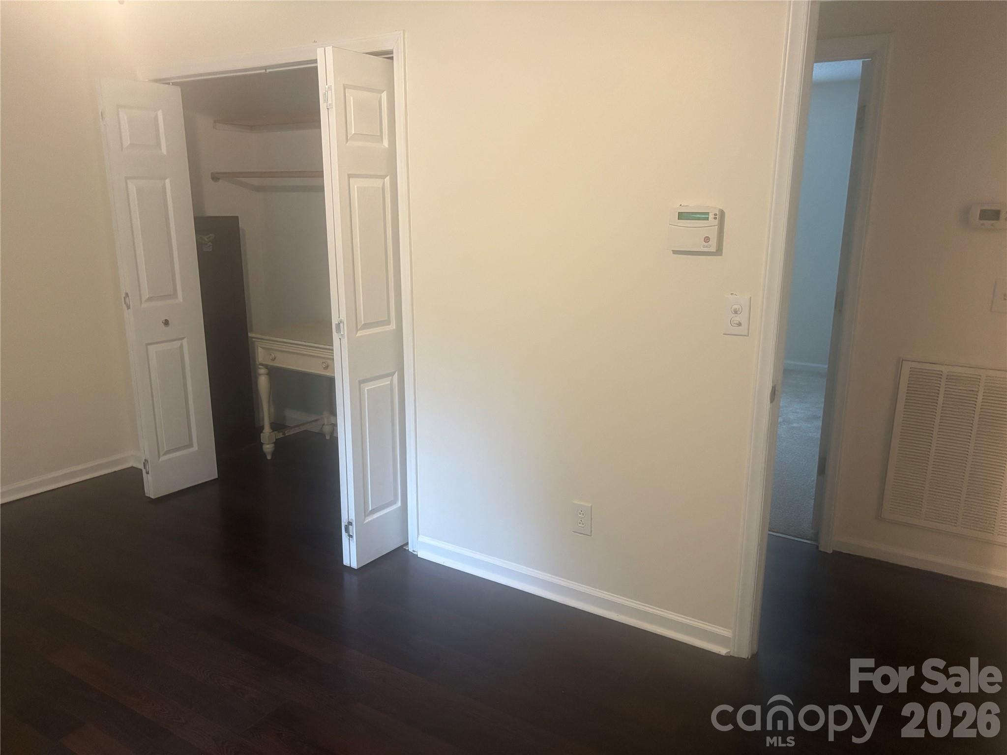 Primary bedroom with large closet - 5164 Ralph Winchester Road, Lenoir