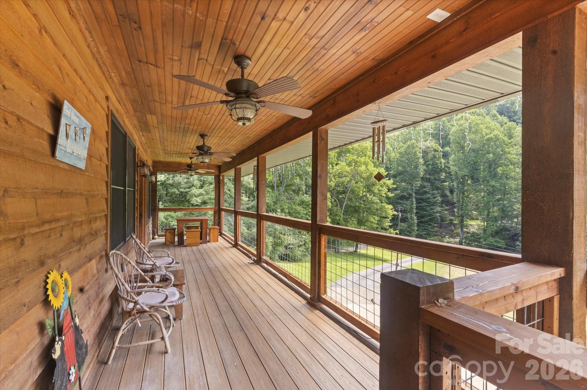 Front porch - 2533 Coopers Creek Road, Bryson City