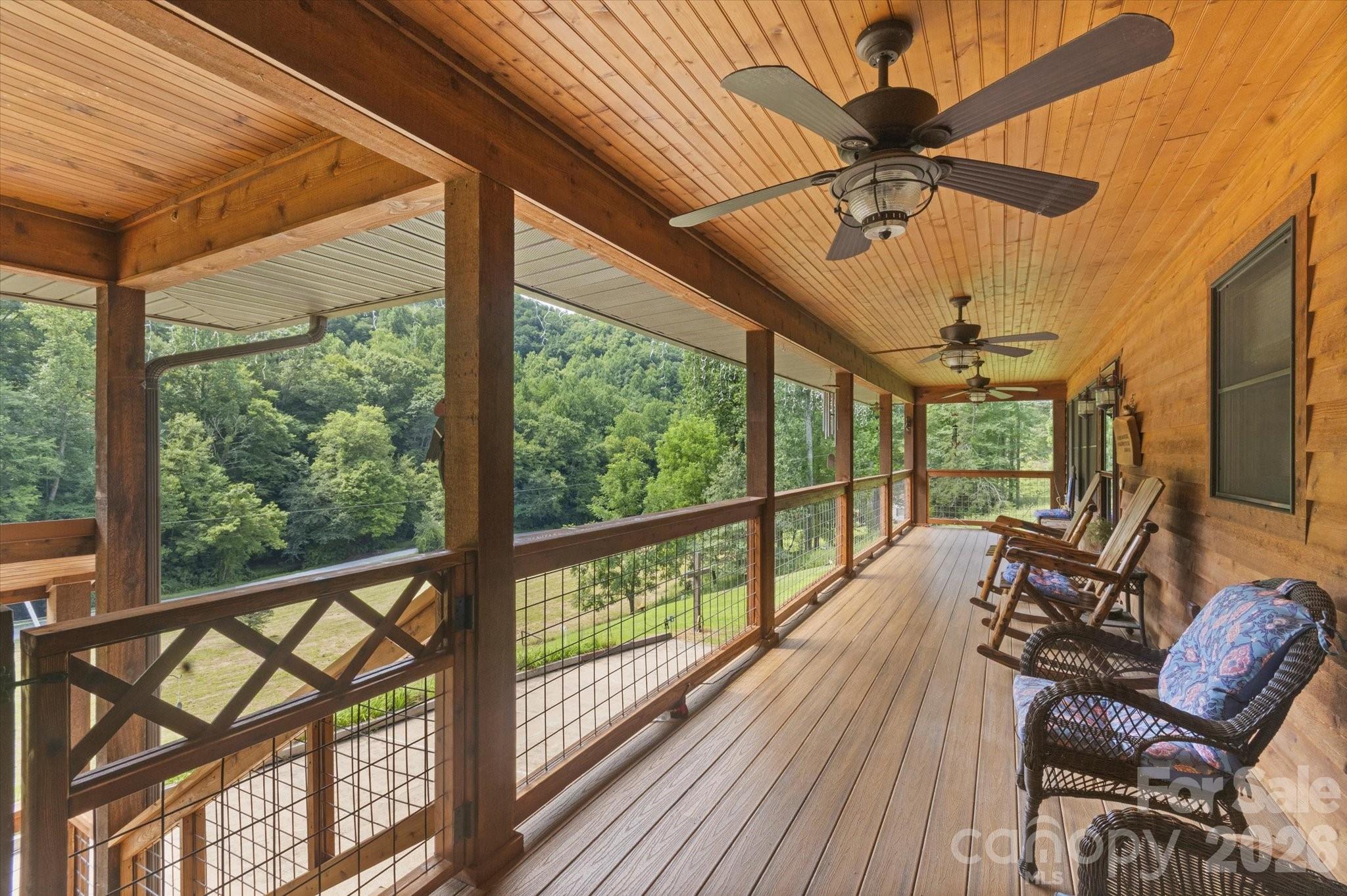 Front porch - 2533 Coopers Creek Road, Bryson City