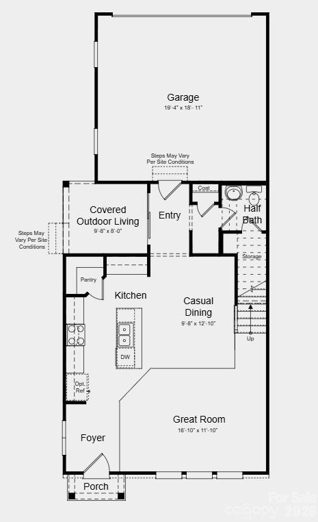 Additional Highlights include: Ledge at primary shower, upgrade range, and trash roll out cabinet. - 7316 Wake Way, Indian Land