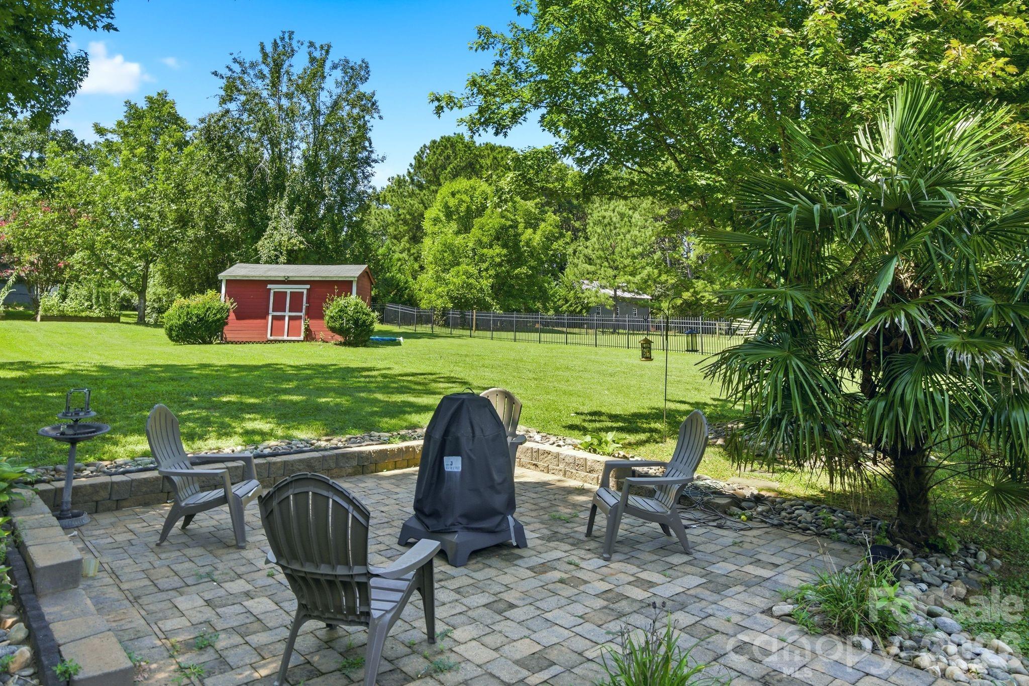 Paved Patio - 535 Hallman Drive, Rock Hill
