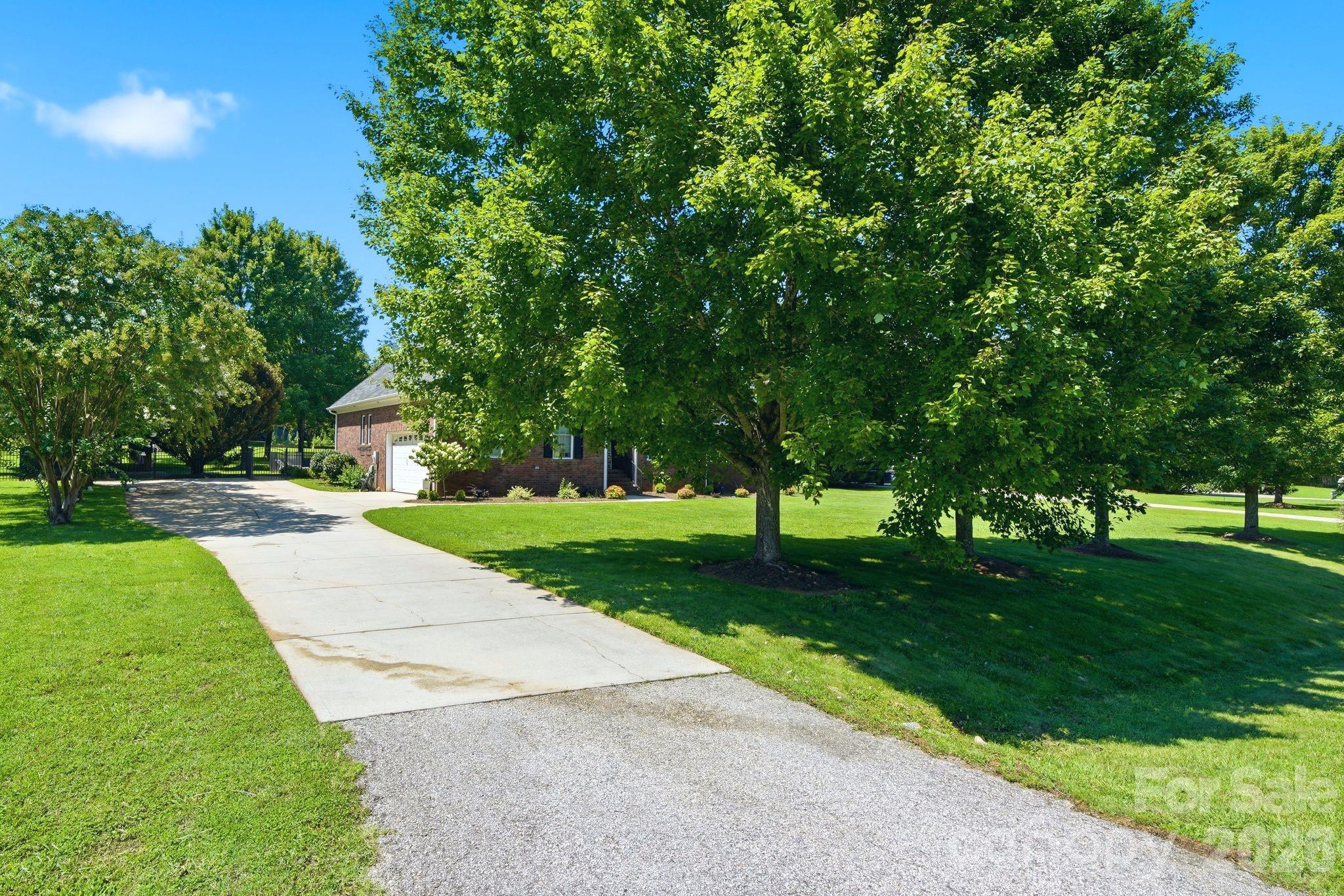 Side Load Garage and large driveway - 535 Hallman Drive, Rock Hill