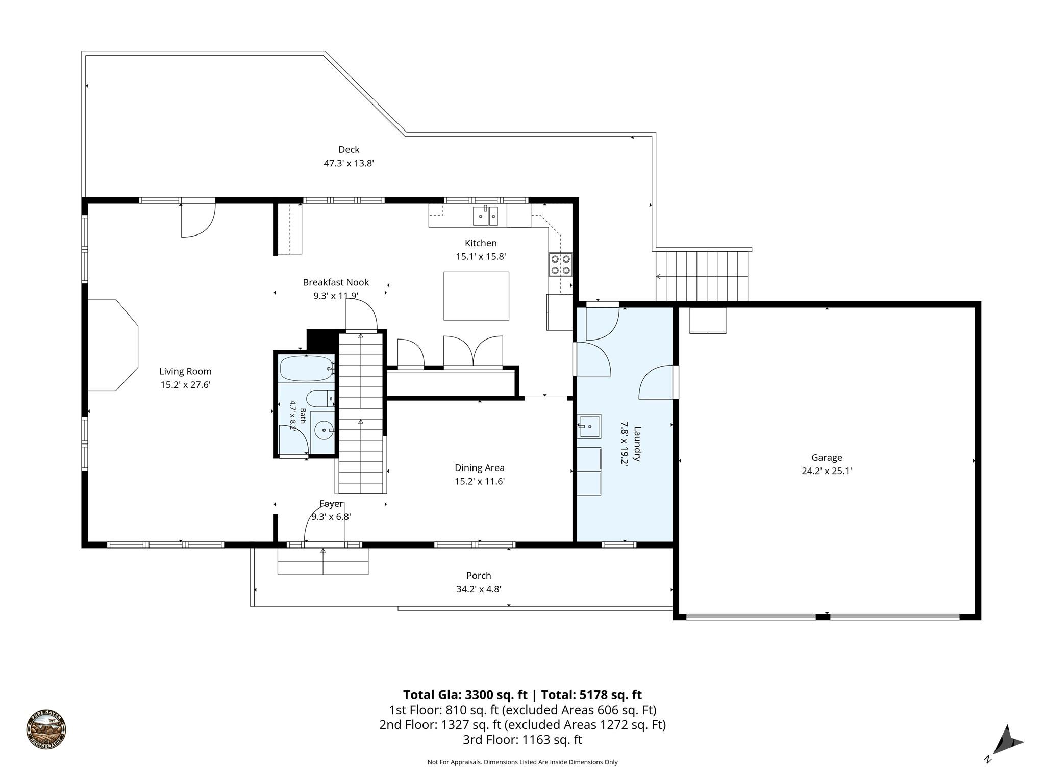Floorplan main level - 15 Ravenwood Drive, Fletcher