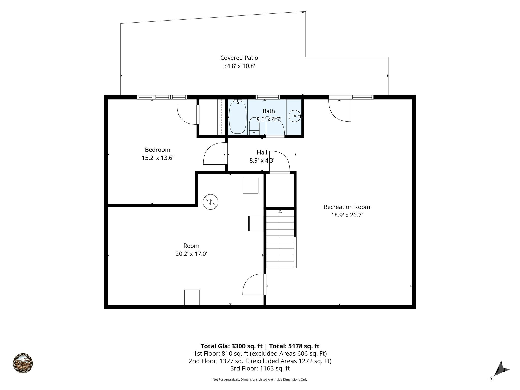 Floorplan lower level - 15 Ravenwood Drive, Fletcher