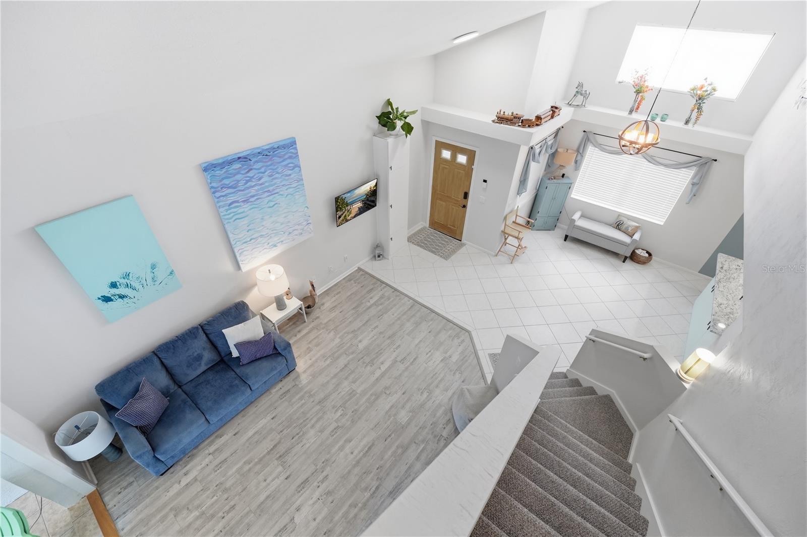 Stair View - 56 LAKE FOREST PL, PALM COAST