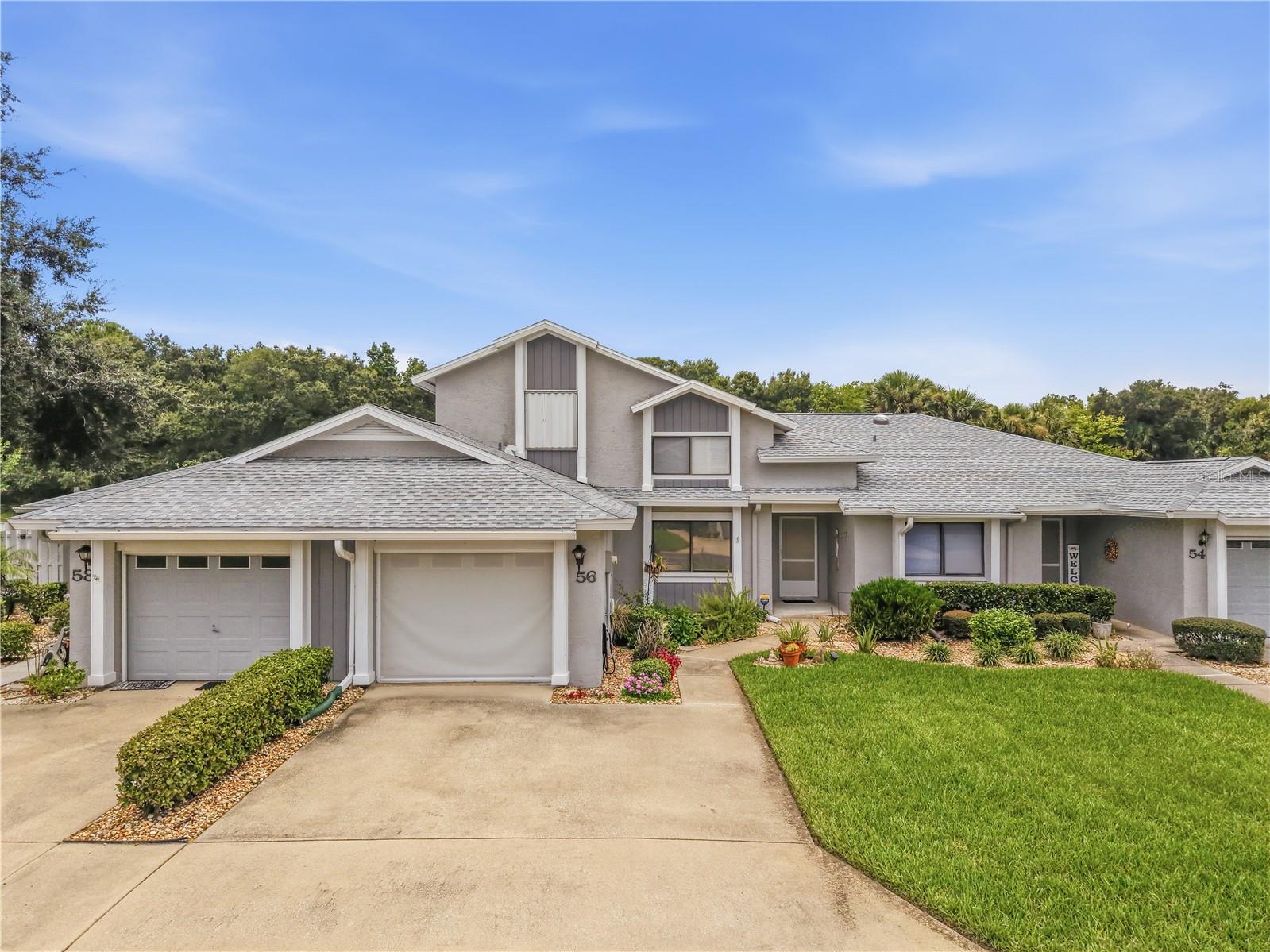 Front View (garage screen down) - 56 LAKE FOREST PL, PALM COAST