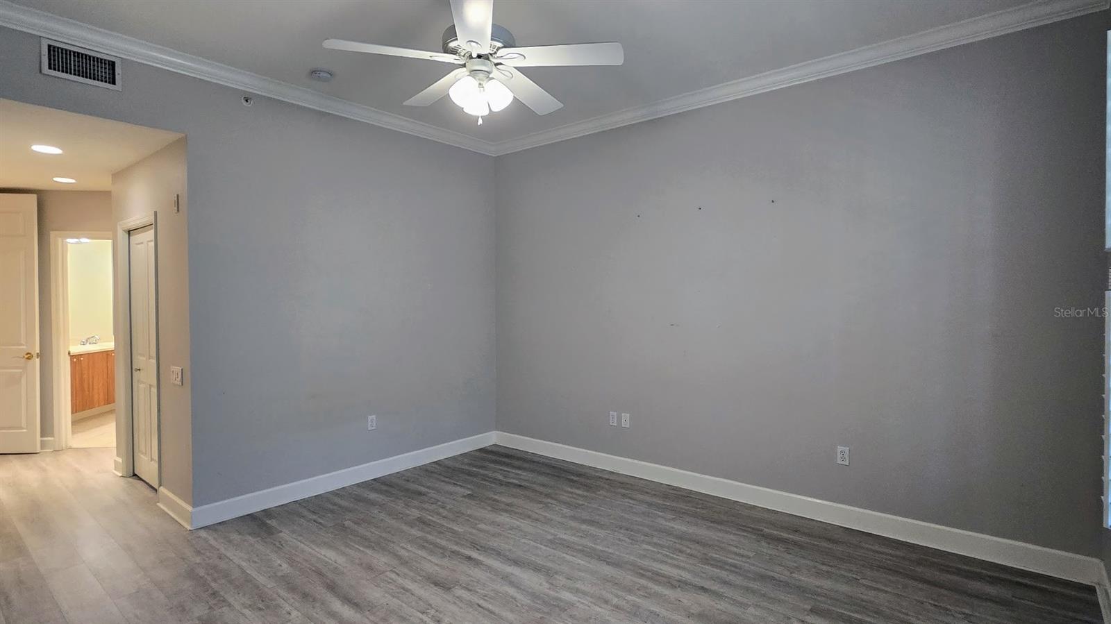 Master Bedroom after tenants moved out - 7492 BOTANICA PKWY #102, SARASOTA
