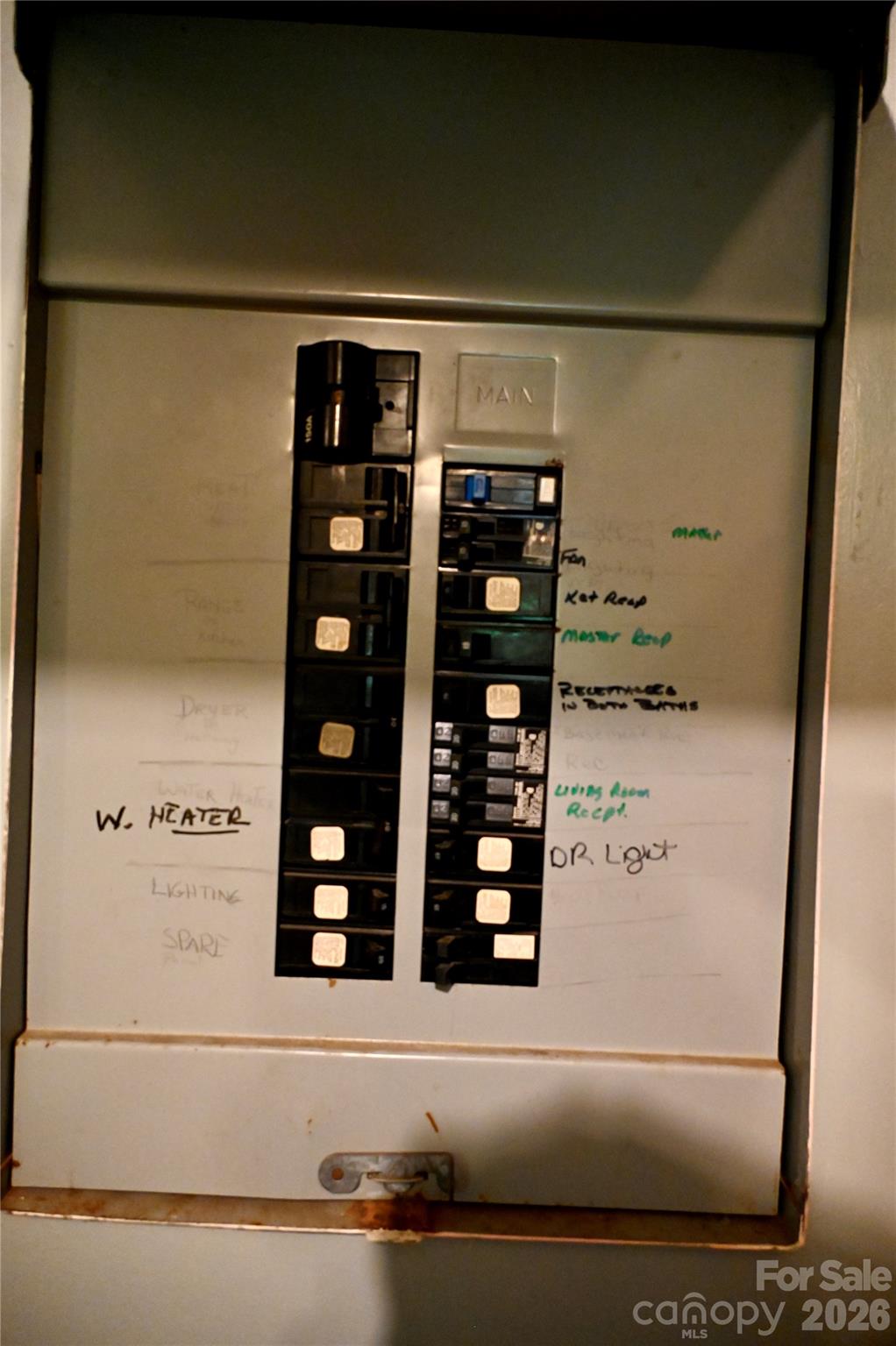 Electrical Panel - 3166 Holly Road, Connelly Springs