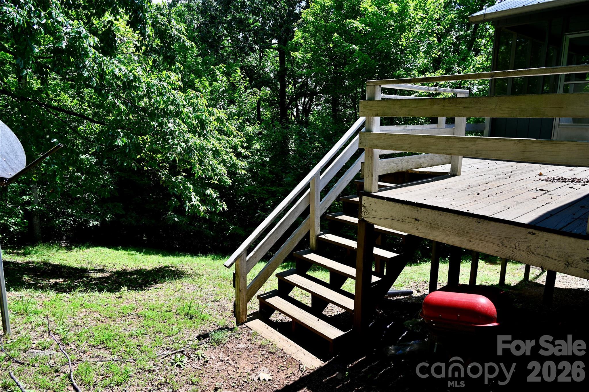 Rear Deck - 3166 Holly Road, Connelly Springs