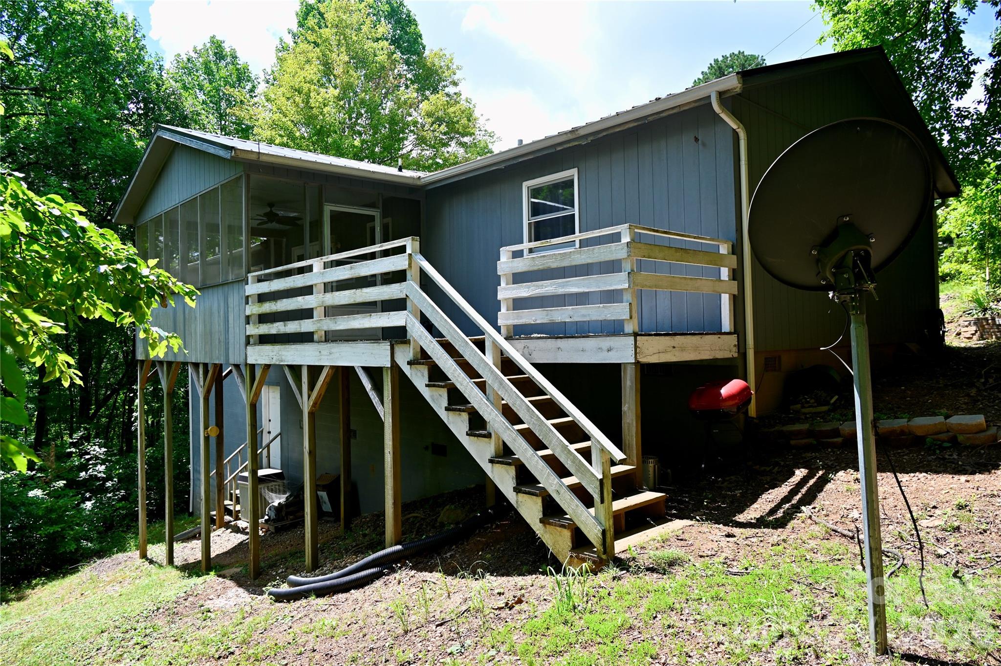 Rear Elevation - 3166 Holly Road, Connelly Springs
