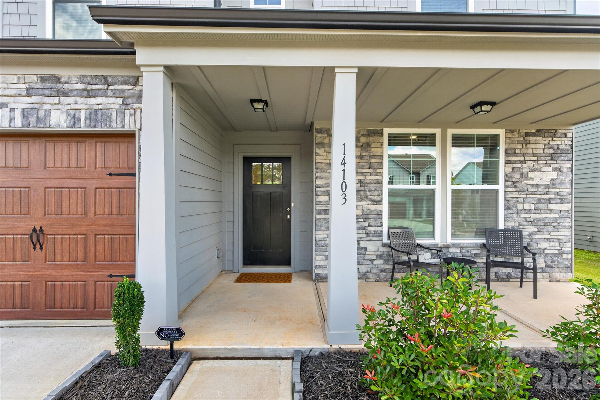 Front entrance - 14103 Belmont Greene Drive, Charlotte