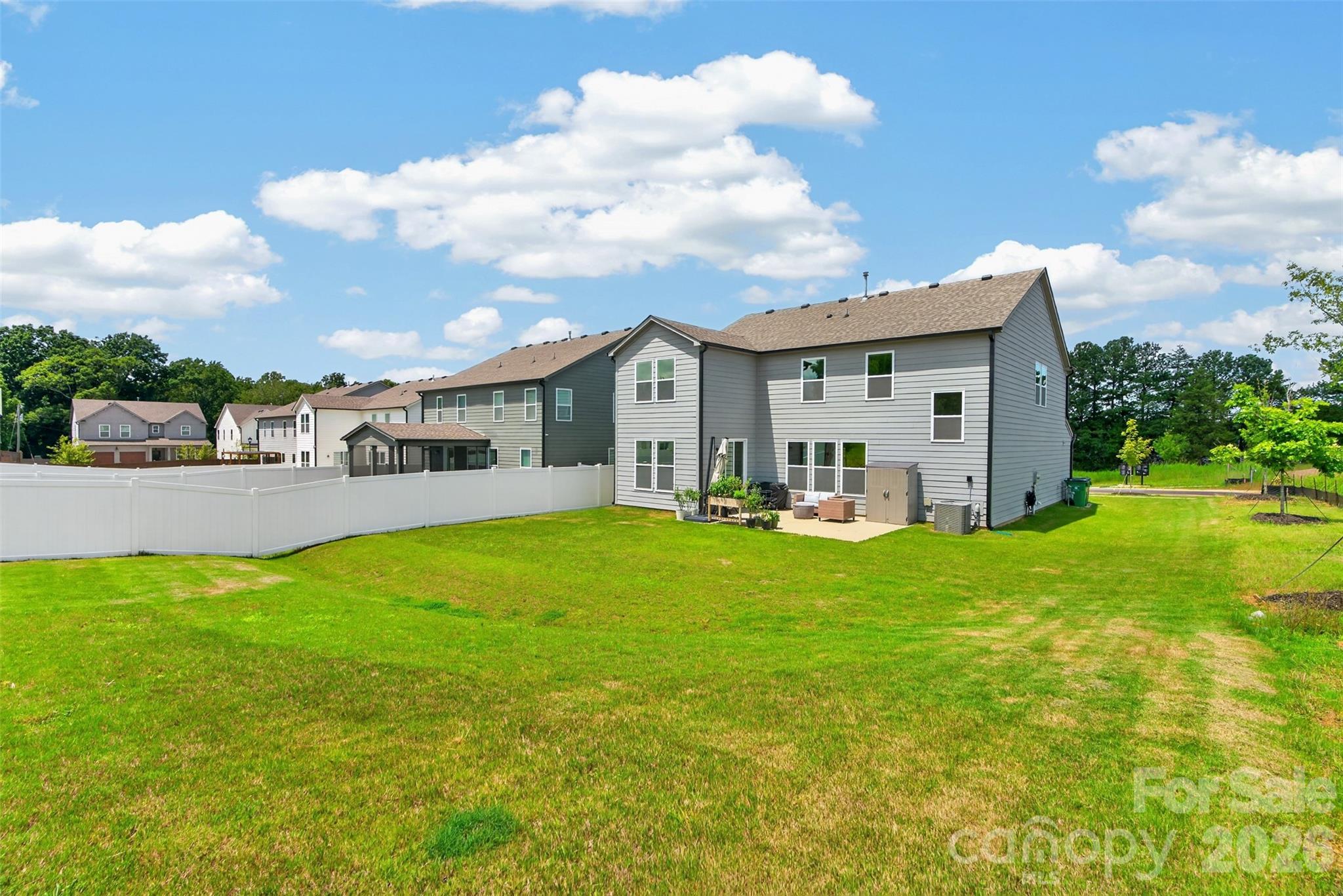 Rear yard - 14103 Belmont Greene Drive, Charlotte