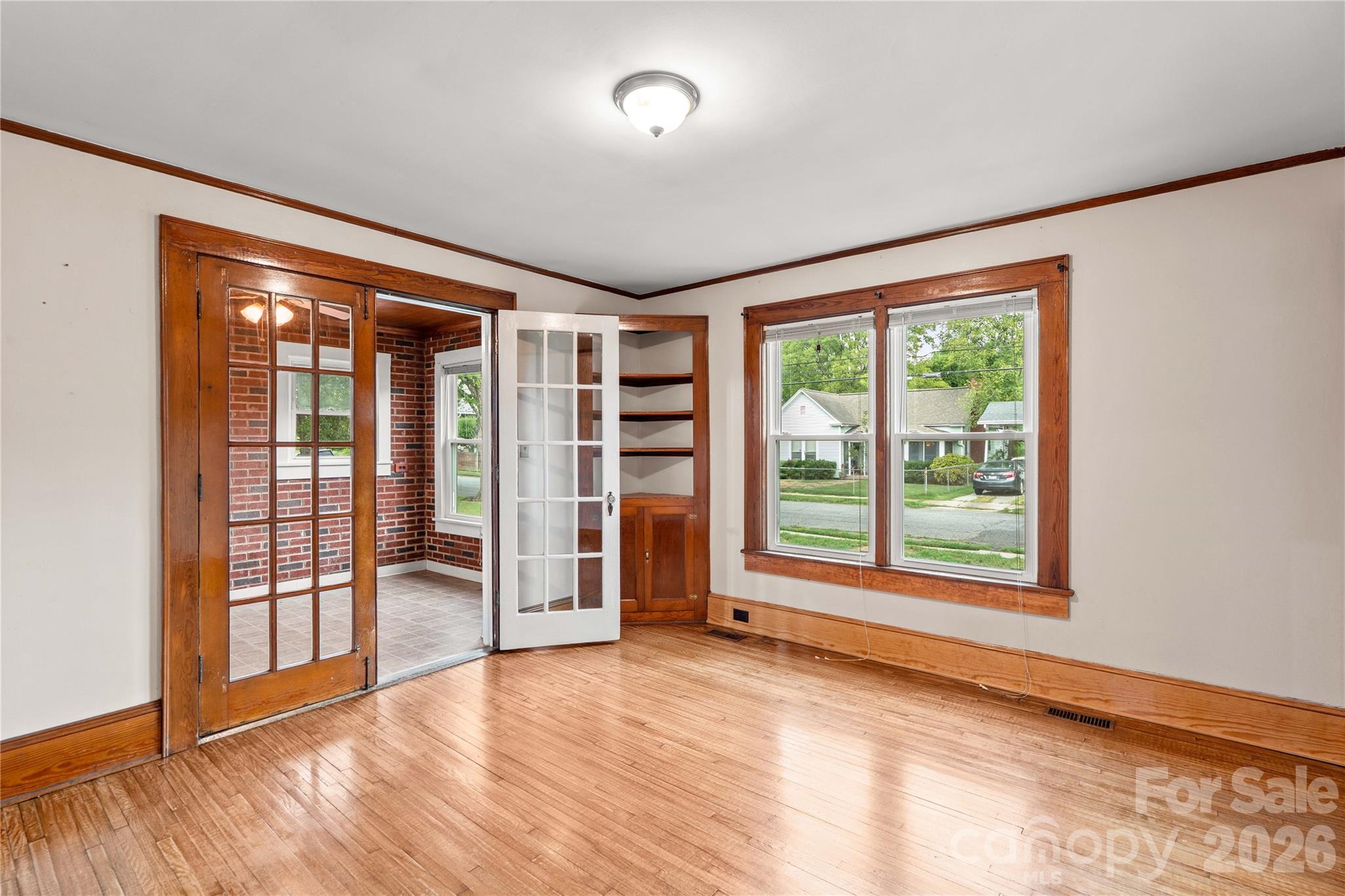 Dining room looking toward sunroom - 615 S Church Street, Salisbury