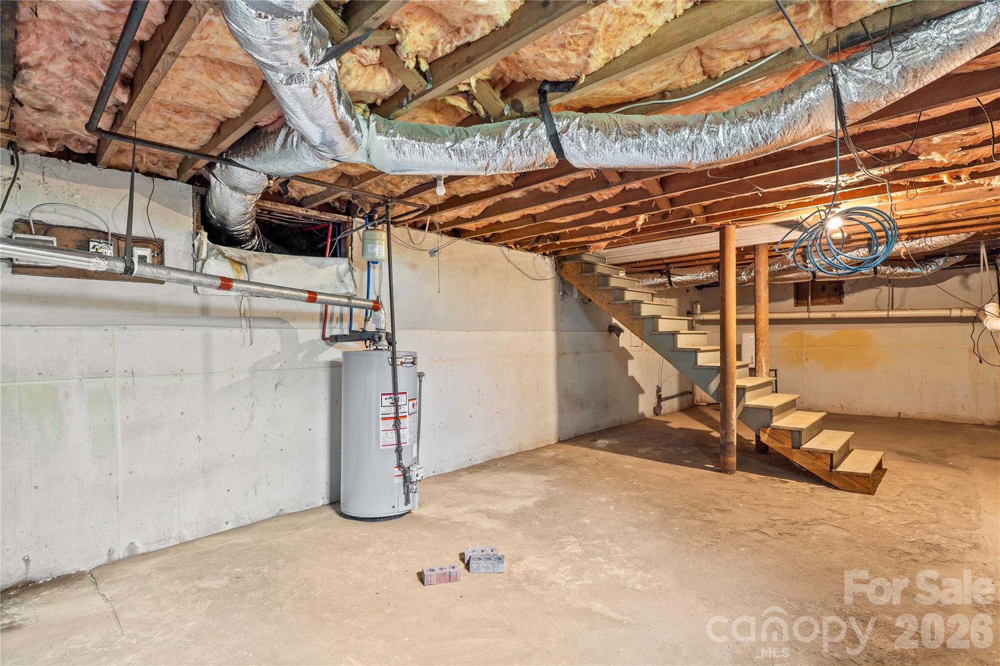 Basement is clean and dry. - 615 S Church Street, Salisbury