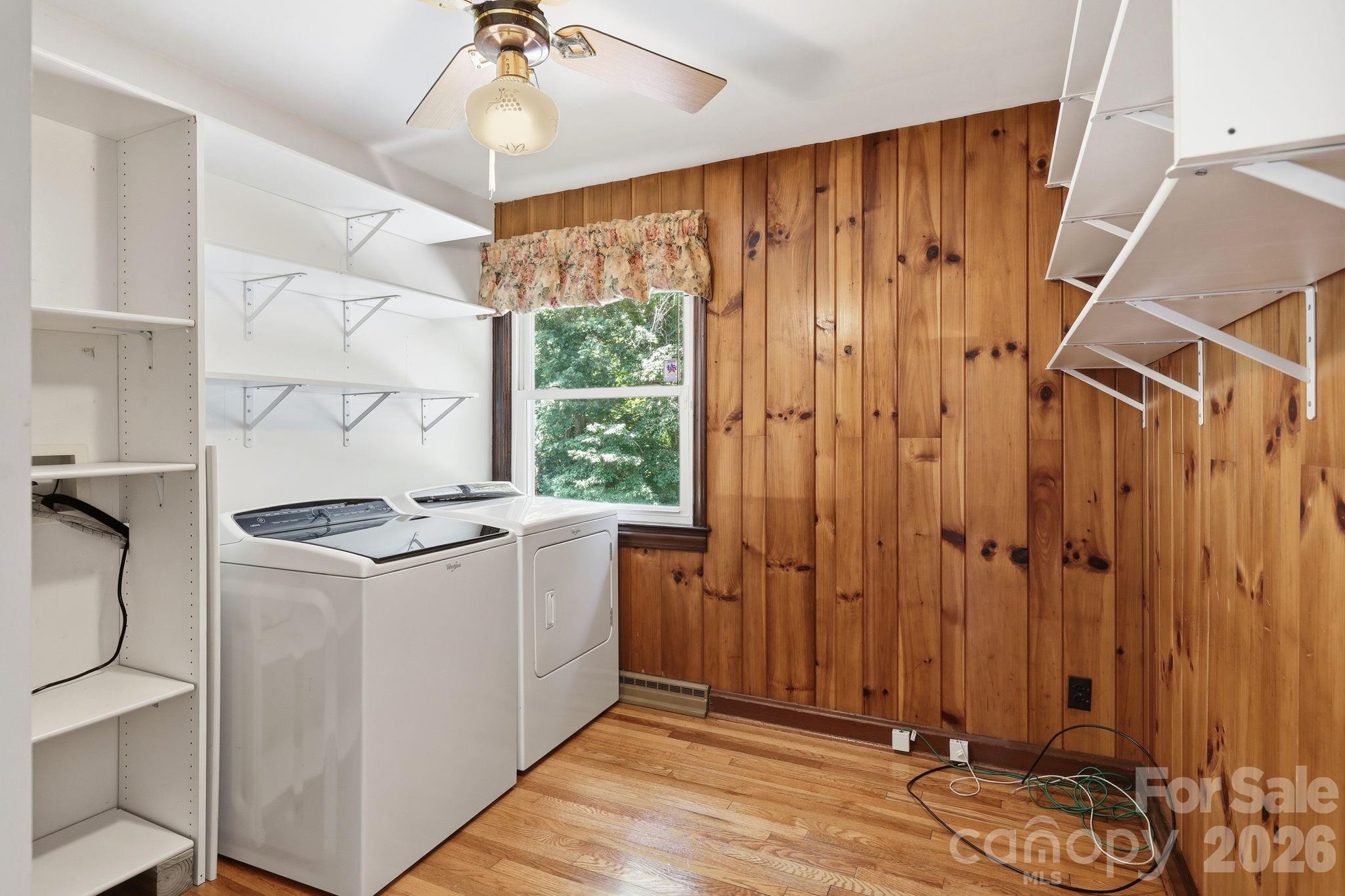 Spacious Laundry Room w/Storage - 845 Sand Hill Road, Asheville