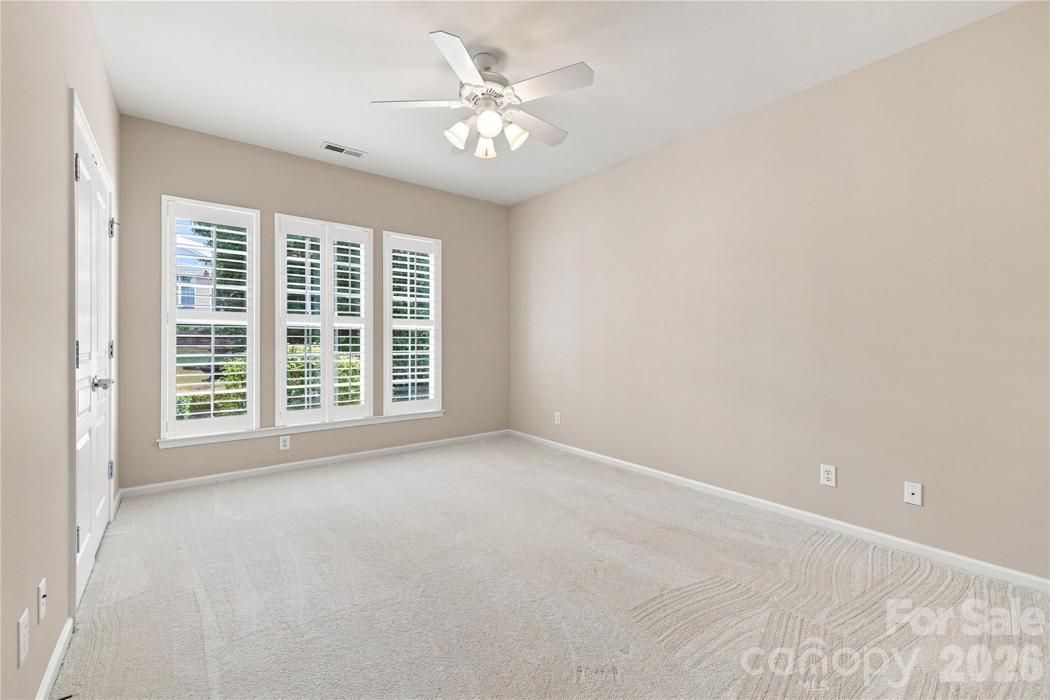 Guest Bedroom 2, Plantation Shutters, En-Suite Bath - 39650 Rosebay Court, Indian Land
