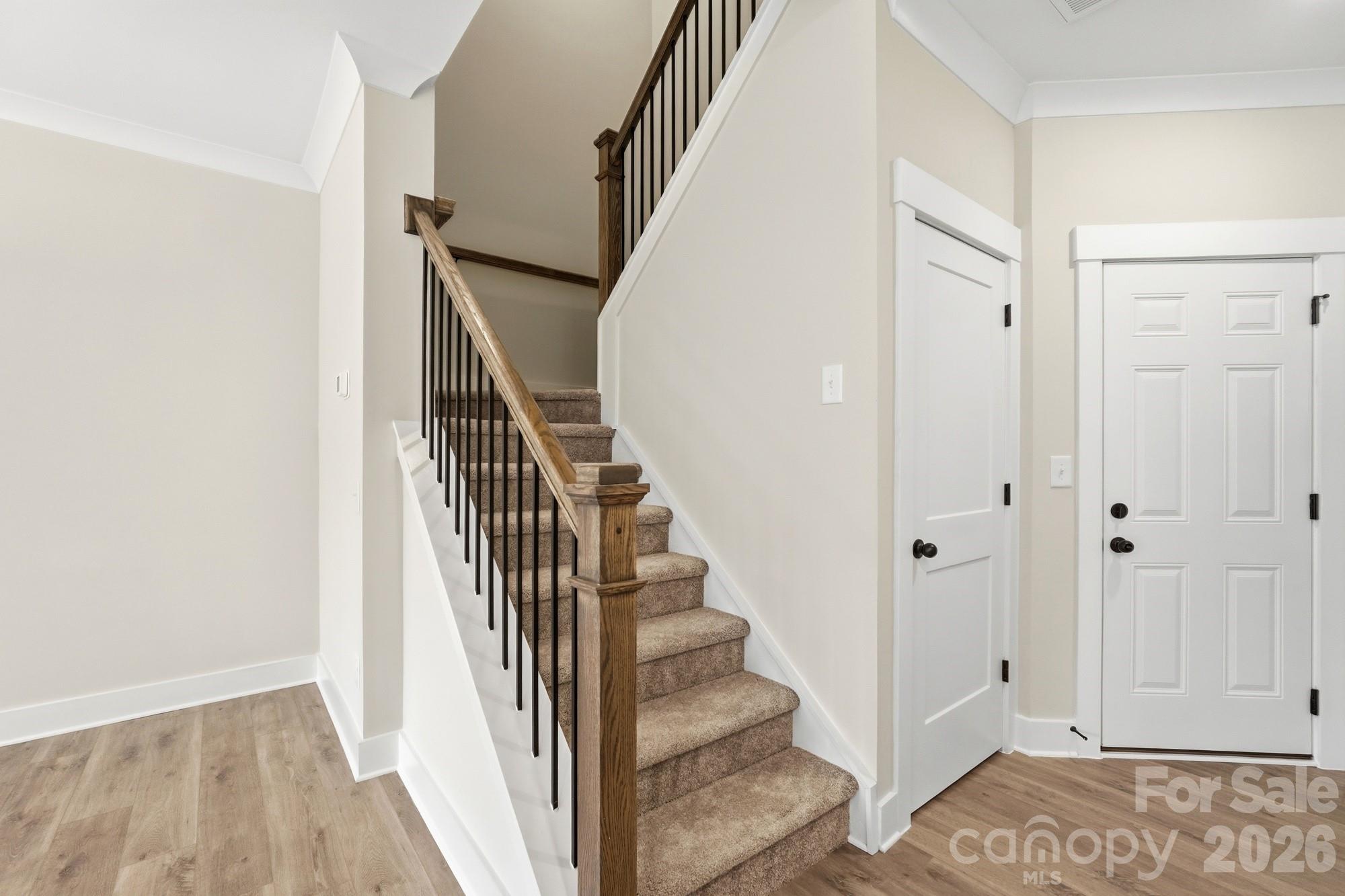 Stairs - 454 Blythe Townhome Lane, Waxhaw