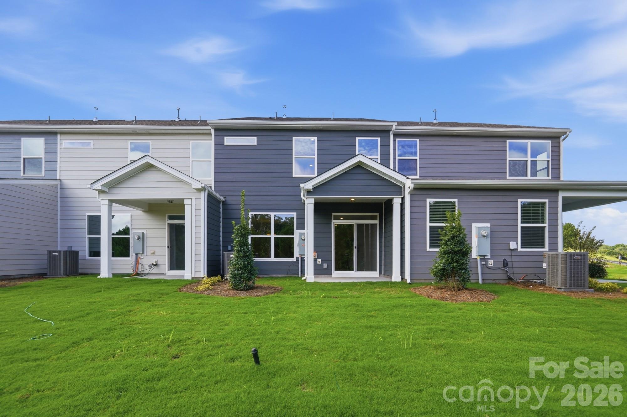 Rear of home - 454 Blythe Townhome Lane, Waxhaw
