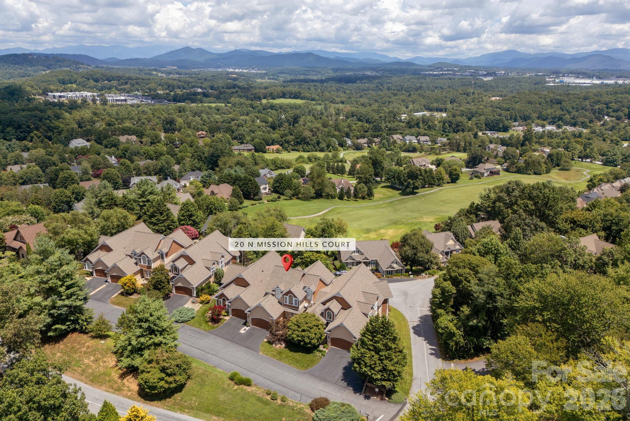 NE View - 20 N Mission Hills Court, Mills River