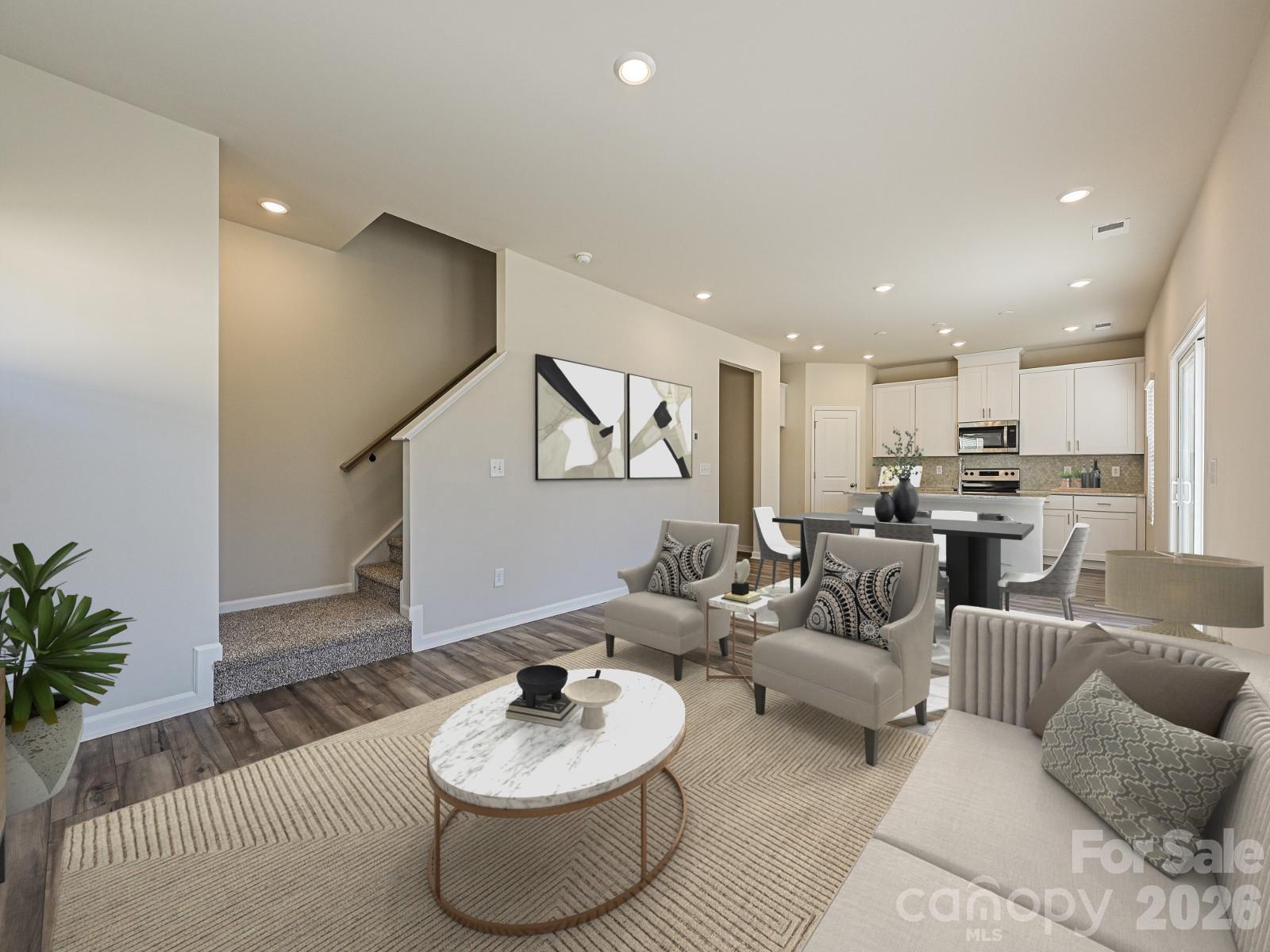 Photo is not of the actual home, but is an inspirational photo of builder’s model home and may depict options, furnishings, and/or decorator features that are not included - 120 Frontiersman Drive, Mocksville