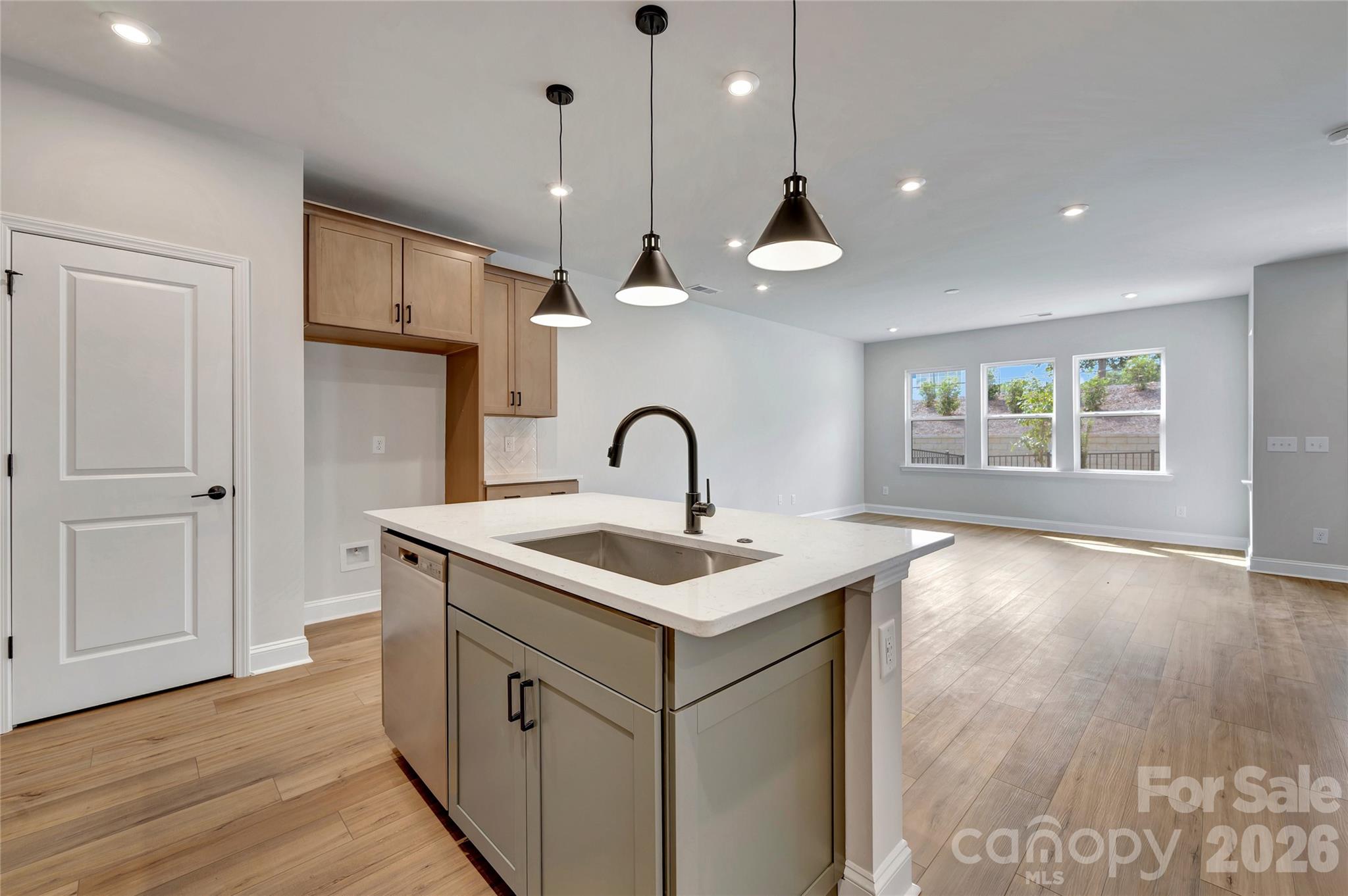 Cabinet Color Change at Island - 463 Nash Street, Fort Mill