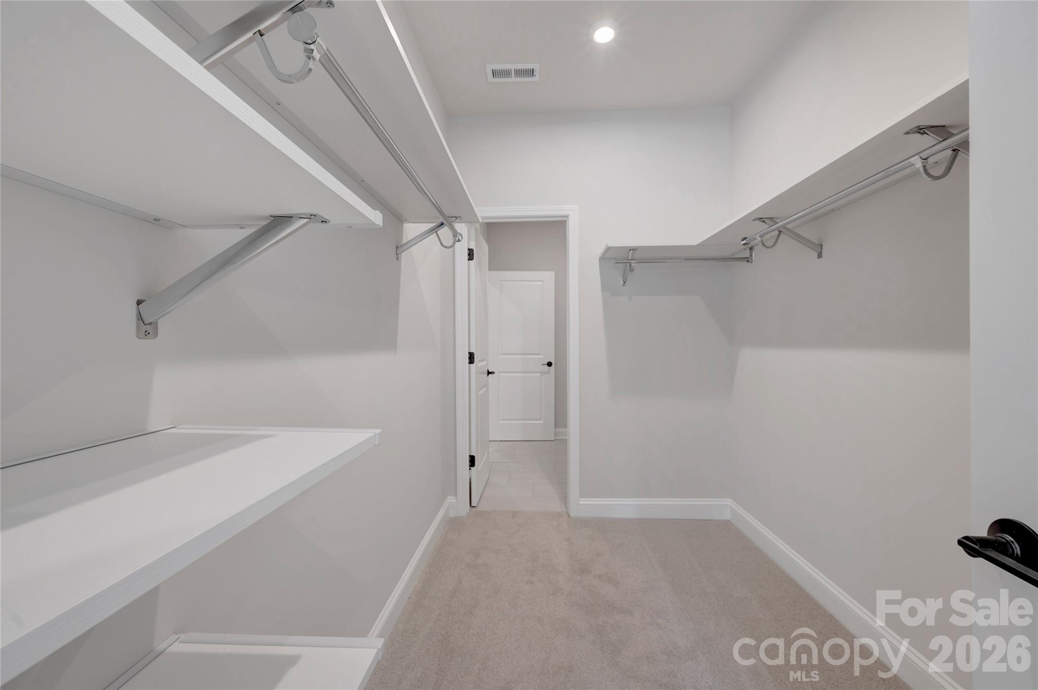 Primary Suite Closet w/ Upgraded Shelving - 463 Nash Street, Fort Mill