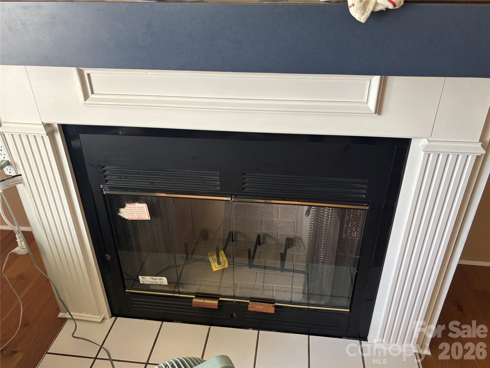 fireplace never used - 3557 Gladden Drive, Lincolnton