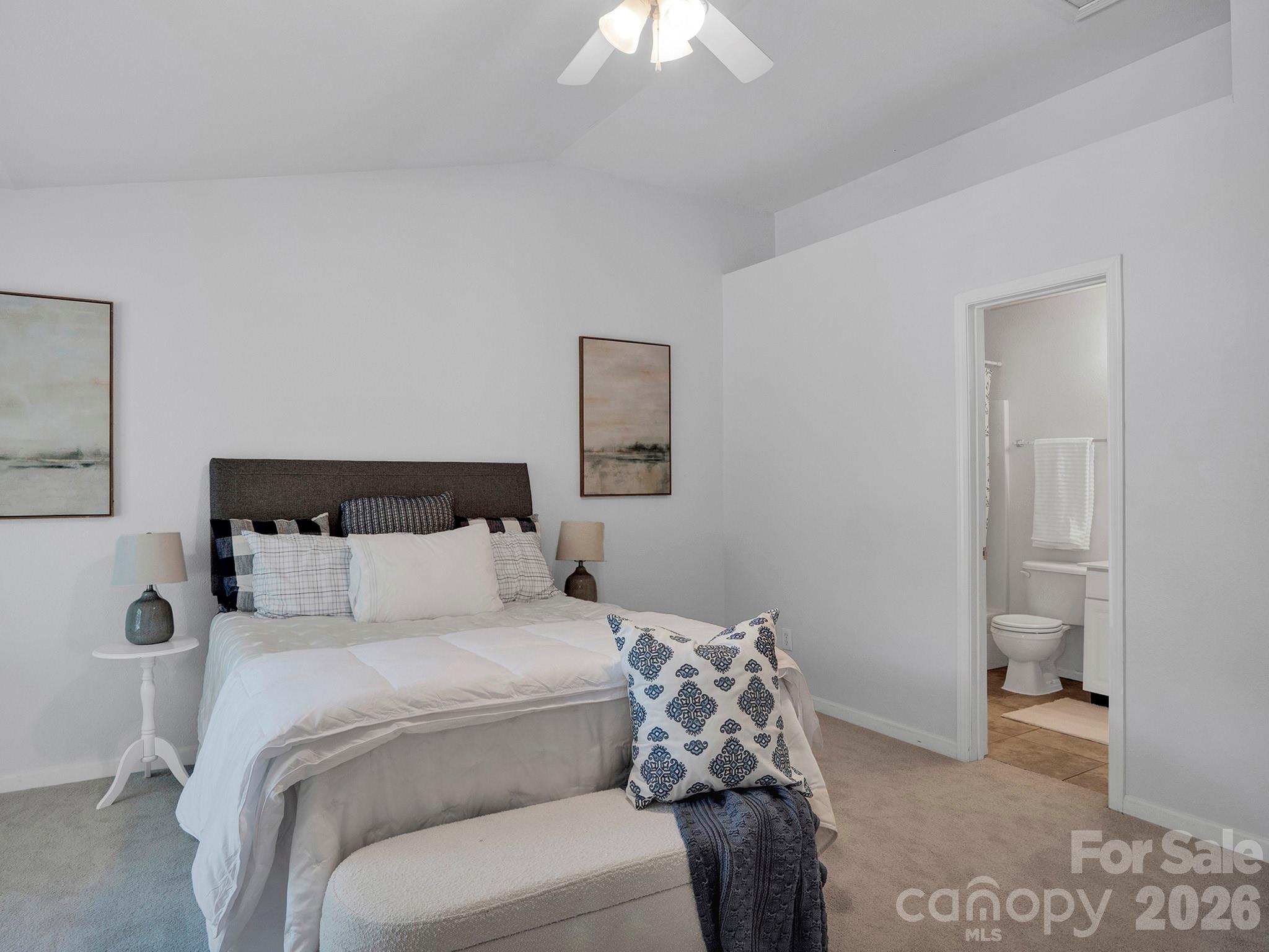 Large Bedroom with attached Bath - 10747 Essex Hall Drive, Charlotte